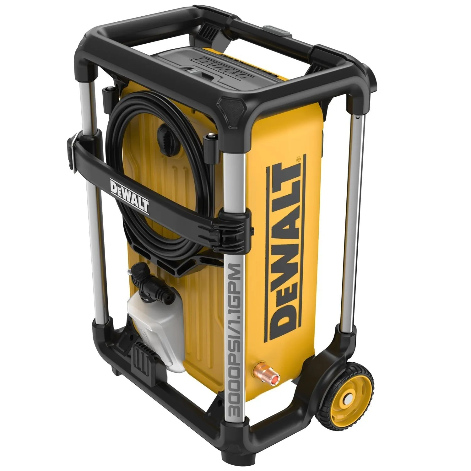 DEWALT DWPW3000-3000 Max PSI* 1.1 GPM 15 AMP Brushless Jobsite Electric Cold Water Pressure Washer