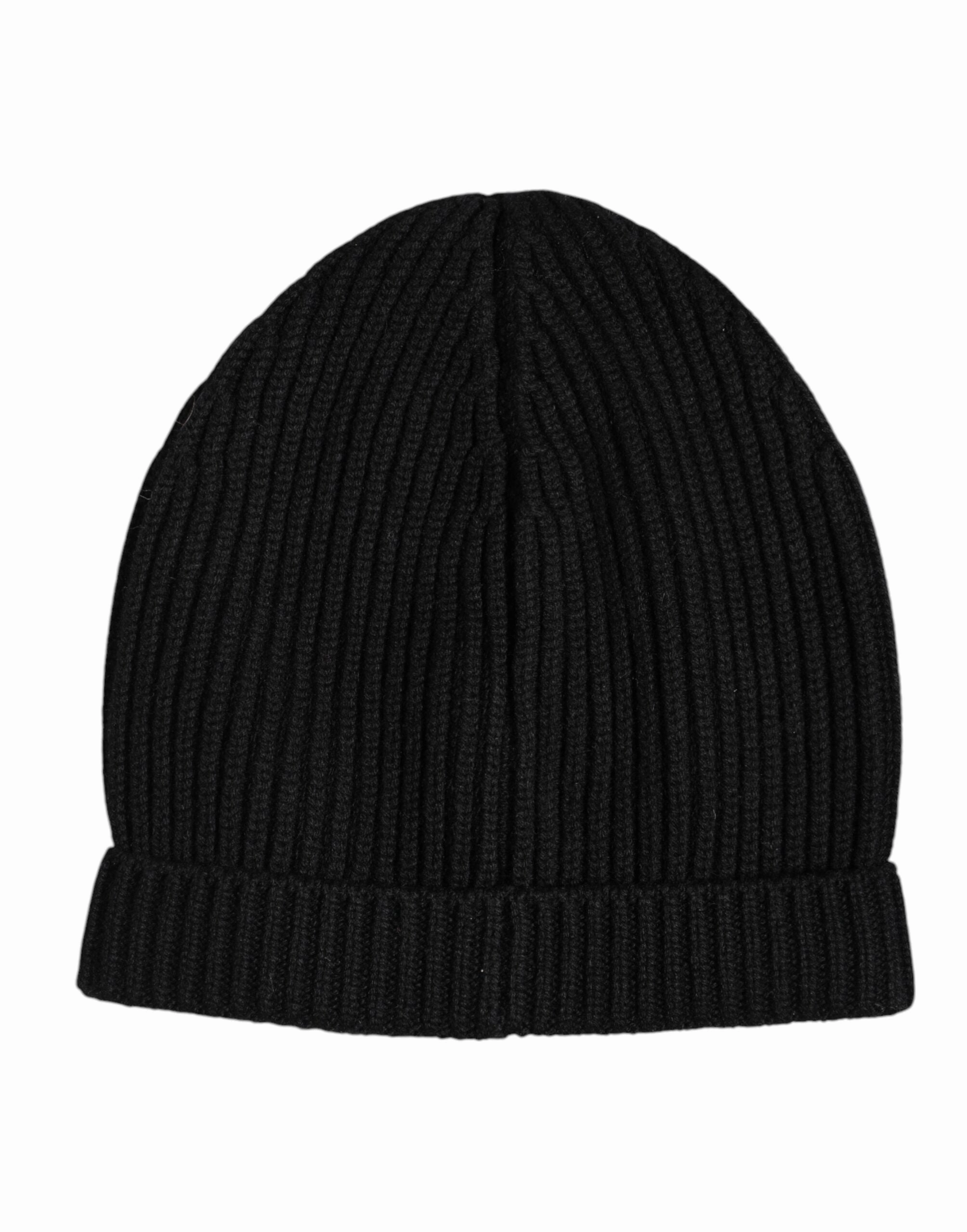 Dolce & Gabbana Cashmere Knitted Winter Beanie Men's Hat