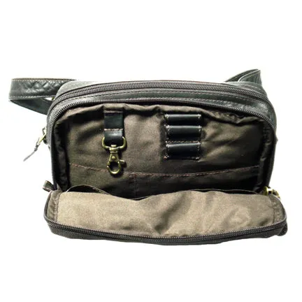 Dorado Leather Waist/Camera Pack