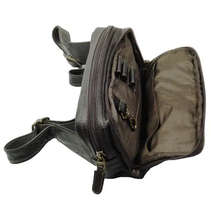 Dorado Leather Waist/Camera Pack