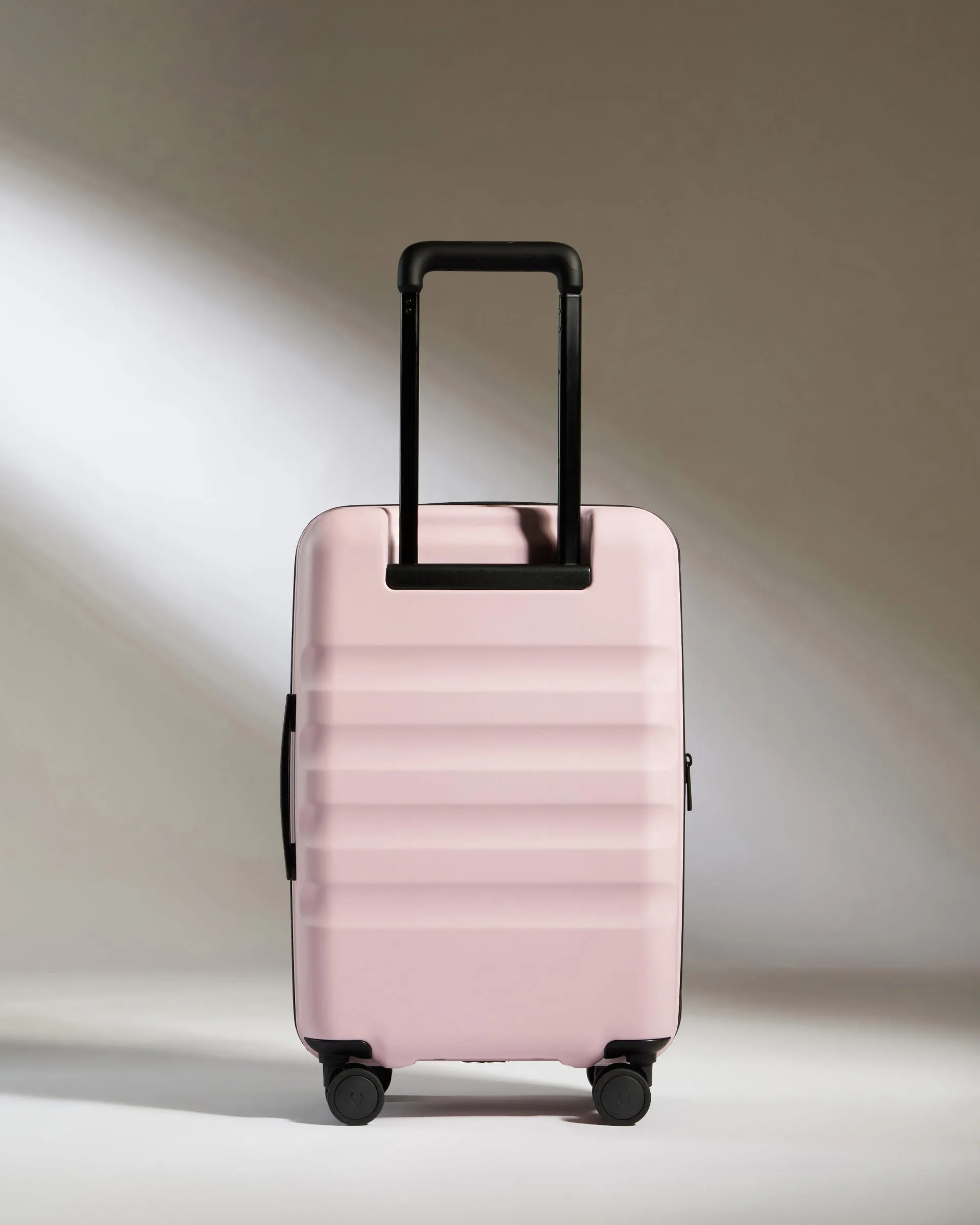 Expandable Carry-on Luggage in Moorland Pink - Icon Stripe