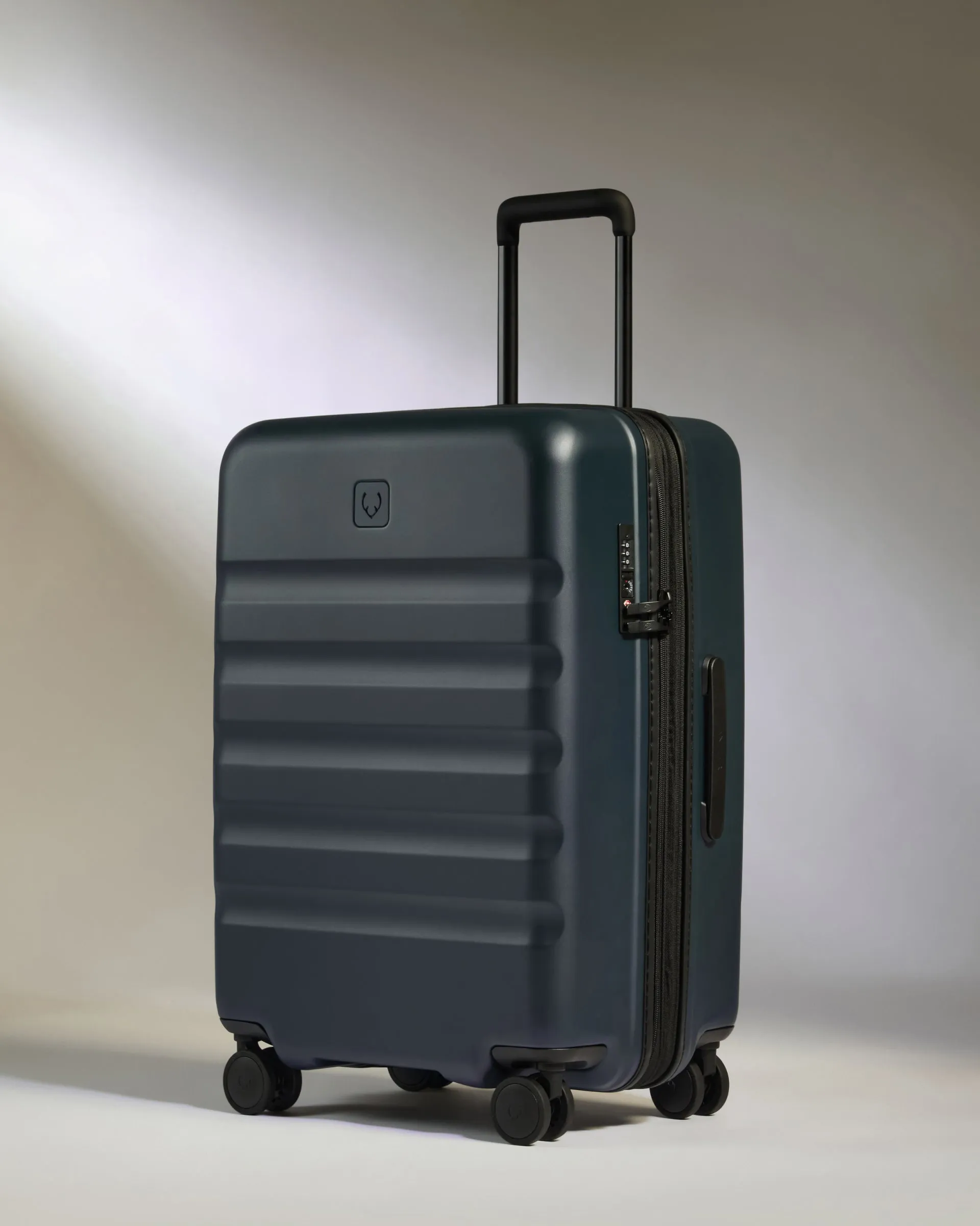 Expandable Carry-on Luggage Set in Indigo Blue - Icon Stripe