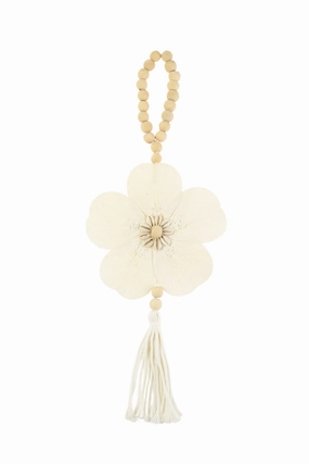 Flower Wall Decoration / White