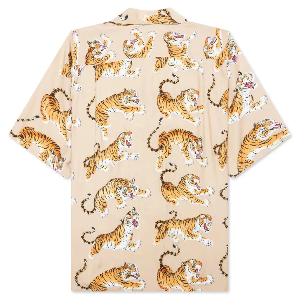 Hawaiian S/S Shirt Type-6 - Beige