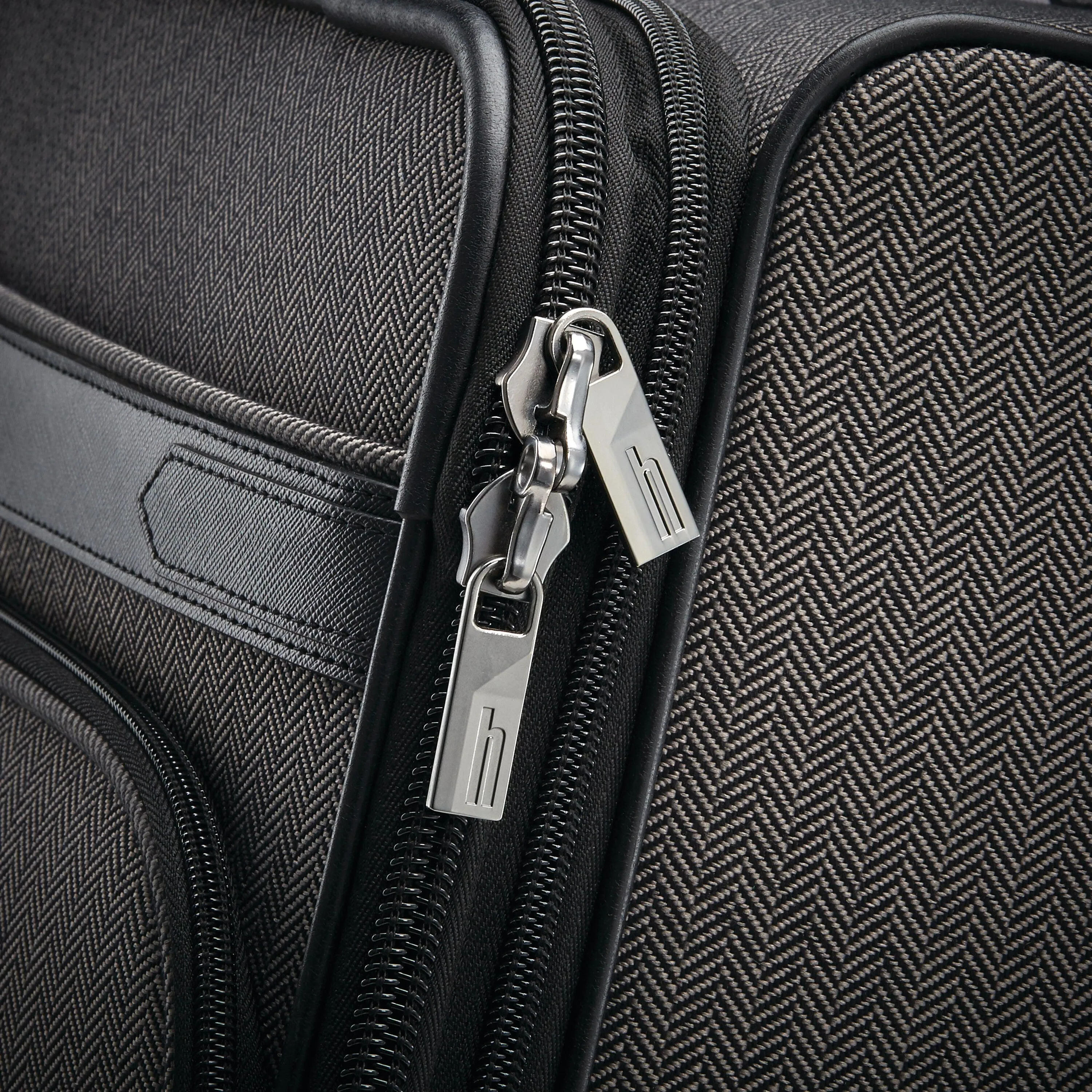 Herringbone Deluxe Long Journey Softside Expandable Luggage