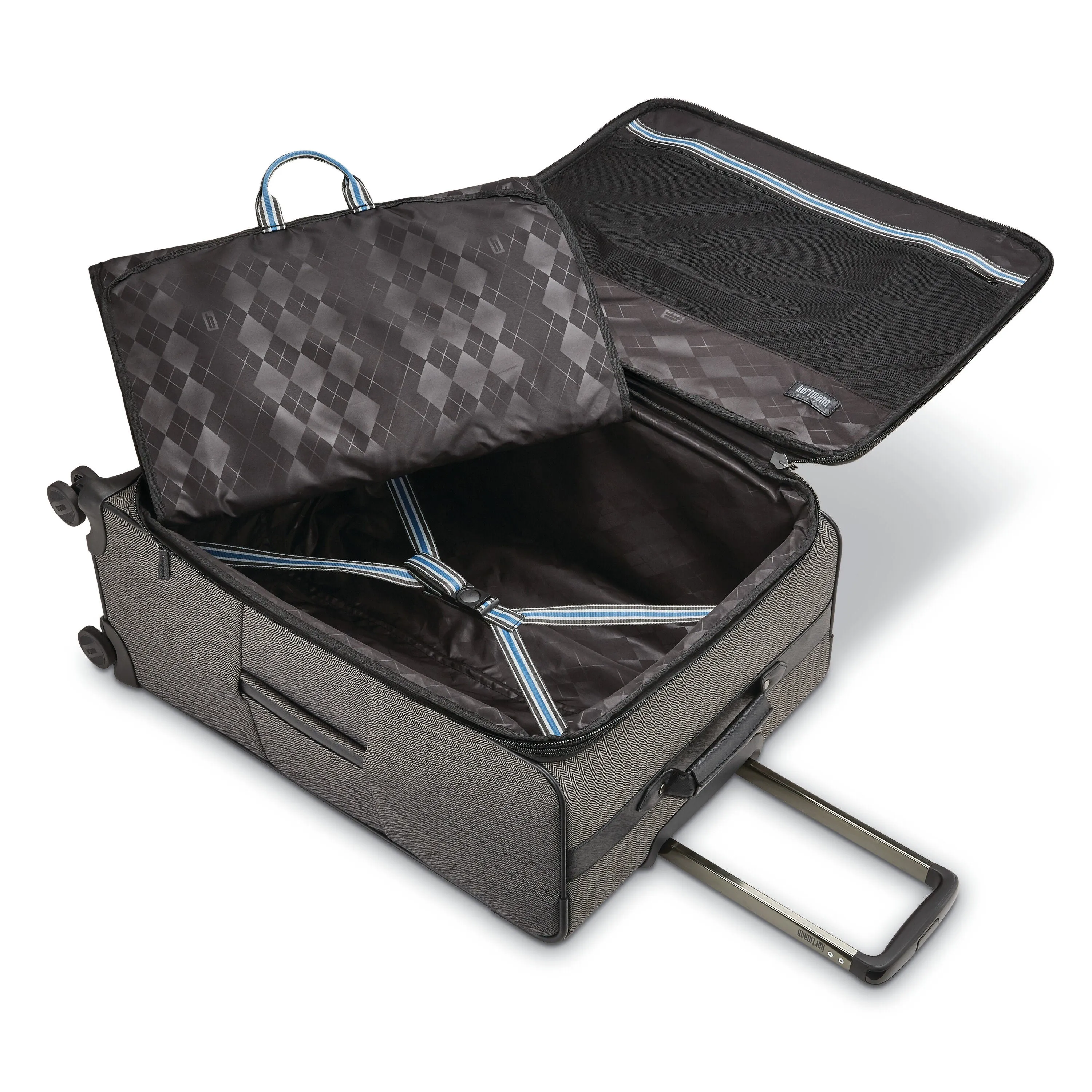 Herringbone Deluxe Long Journey Softside Expandable Luggage