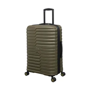 Incremental 27" Hardside Checked 8 Wheel Expandable Spinner (Beech)