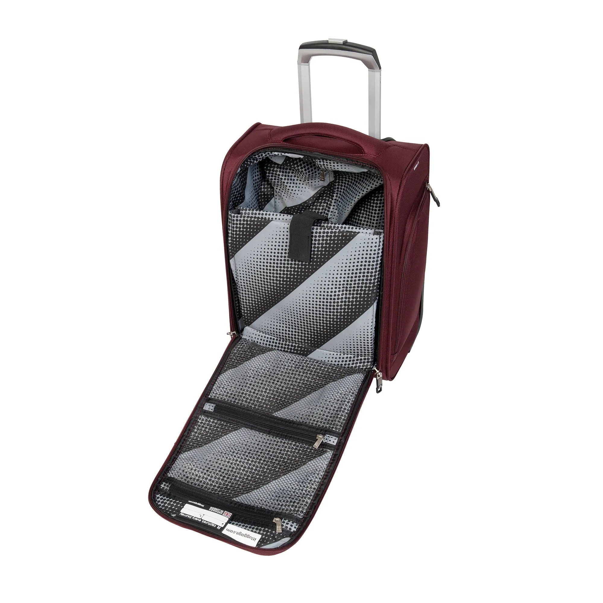 Intrepid 16" Softside 2 Wheel Underseater (Black)