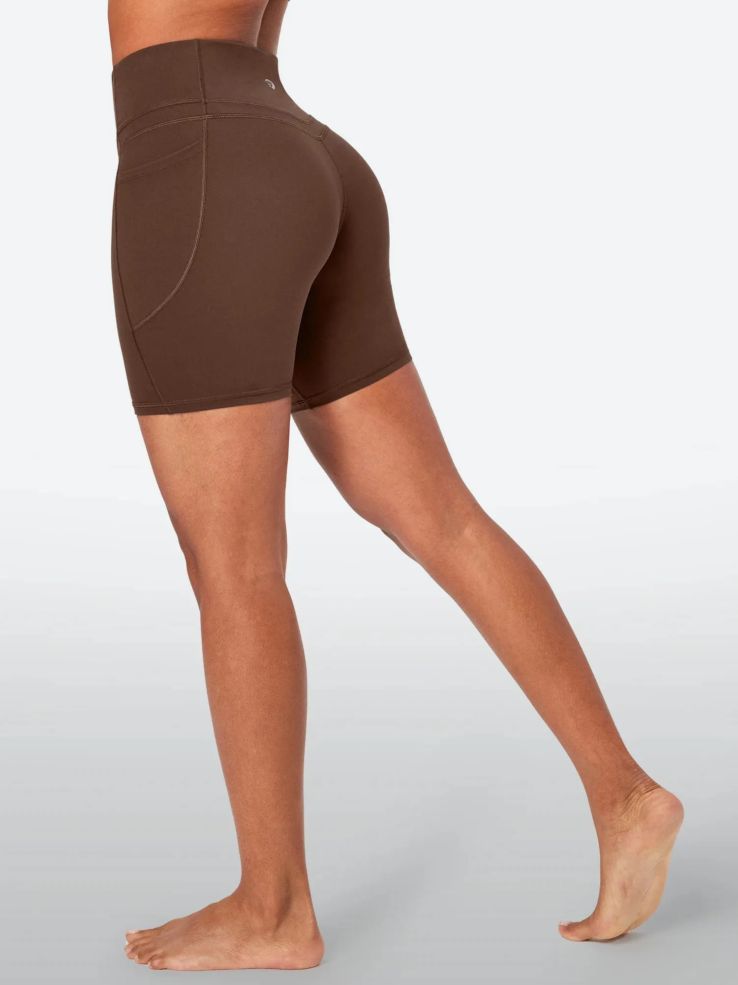 IUGA PowerTight No Front Seam Sandwich Shorts