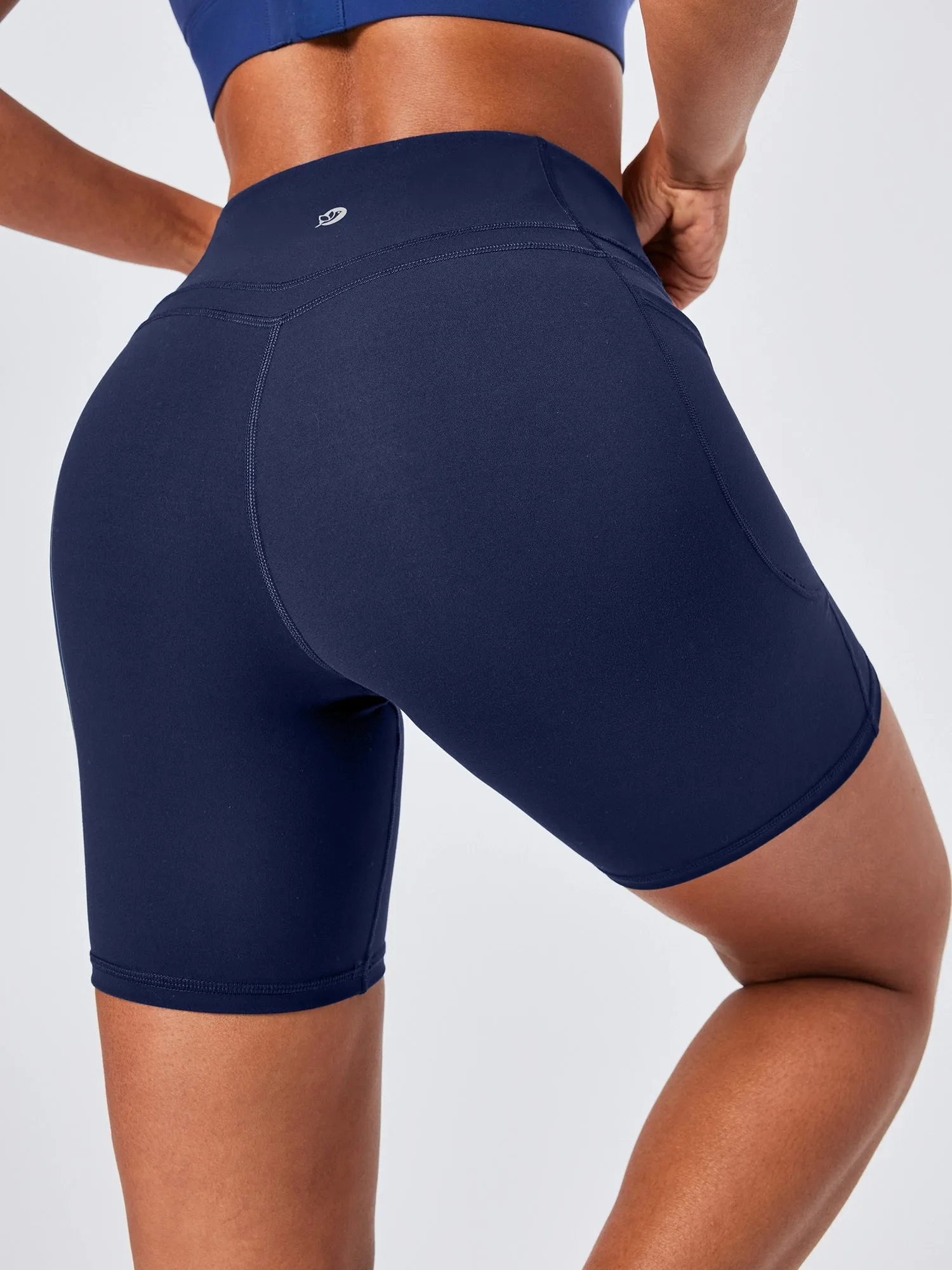 IUGA PowerTight No Front Seam Sandwich Shorts