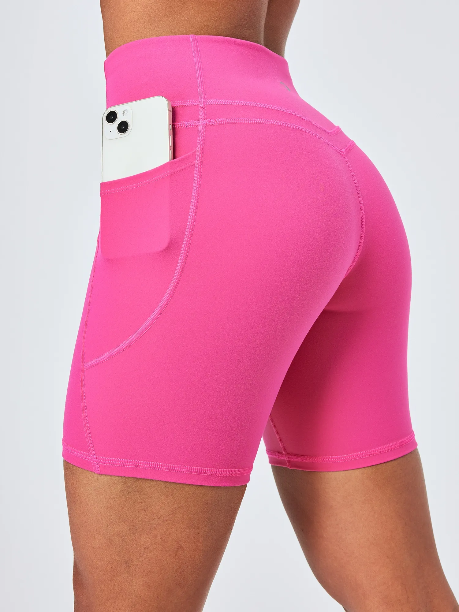 IUGA PowerTight No Front Seam Sandwich Shorts