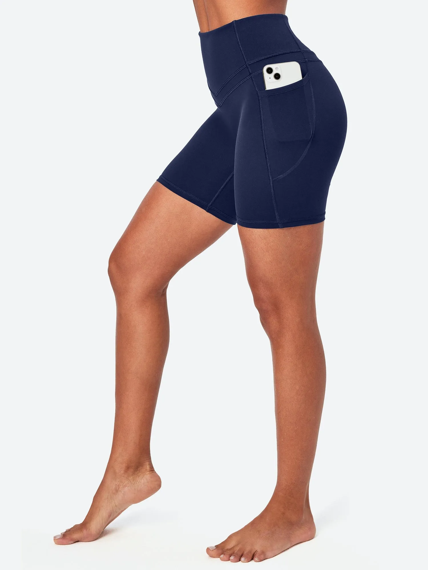 IUGA PowerTight No Front Seam Sandwich Shorts