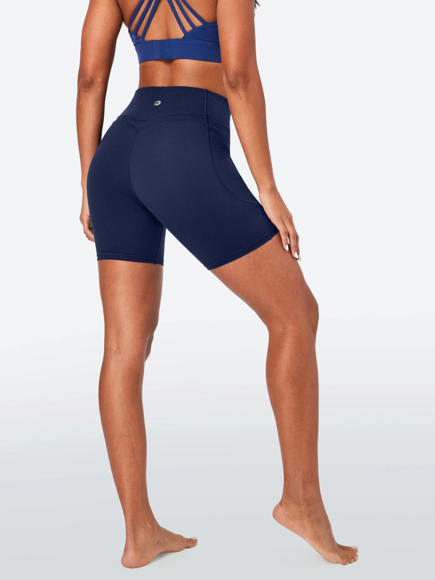 IUGA PowerTight No Front Seam Sandwich Shorts