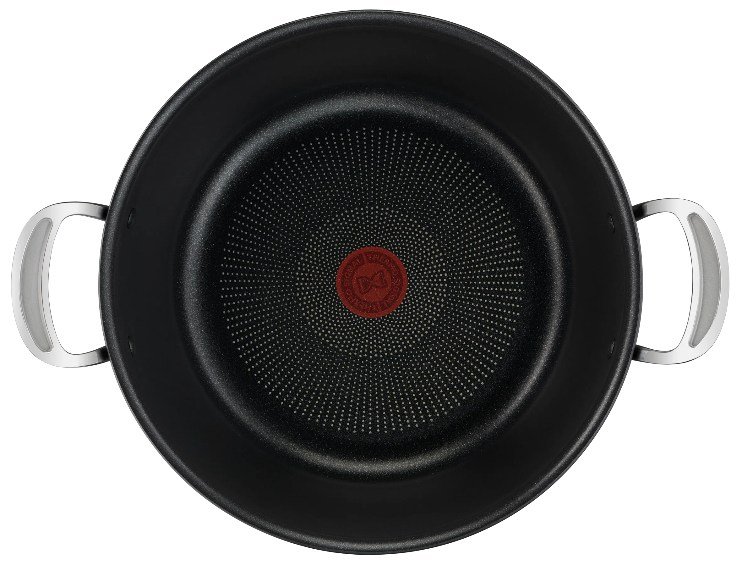Jamie Oliver by Tefal Cooks Classic Induction Hard Anodised Big Batch Pan 30cm/7.2L   Lid