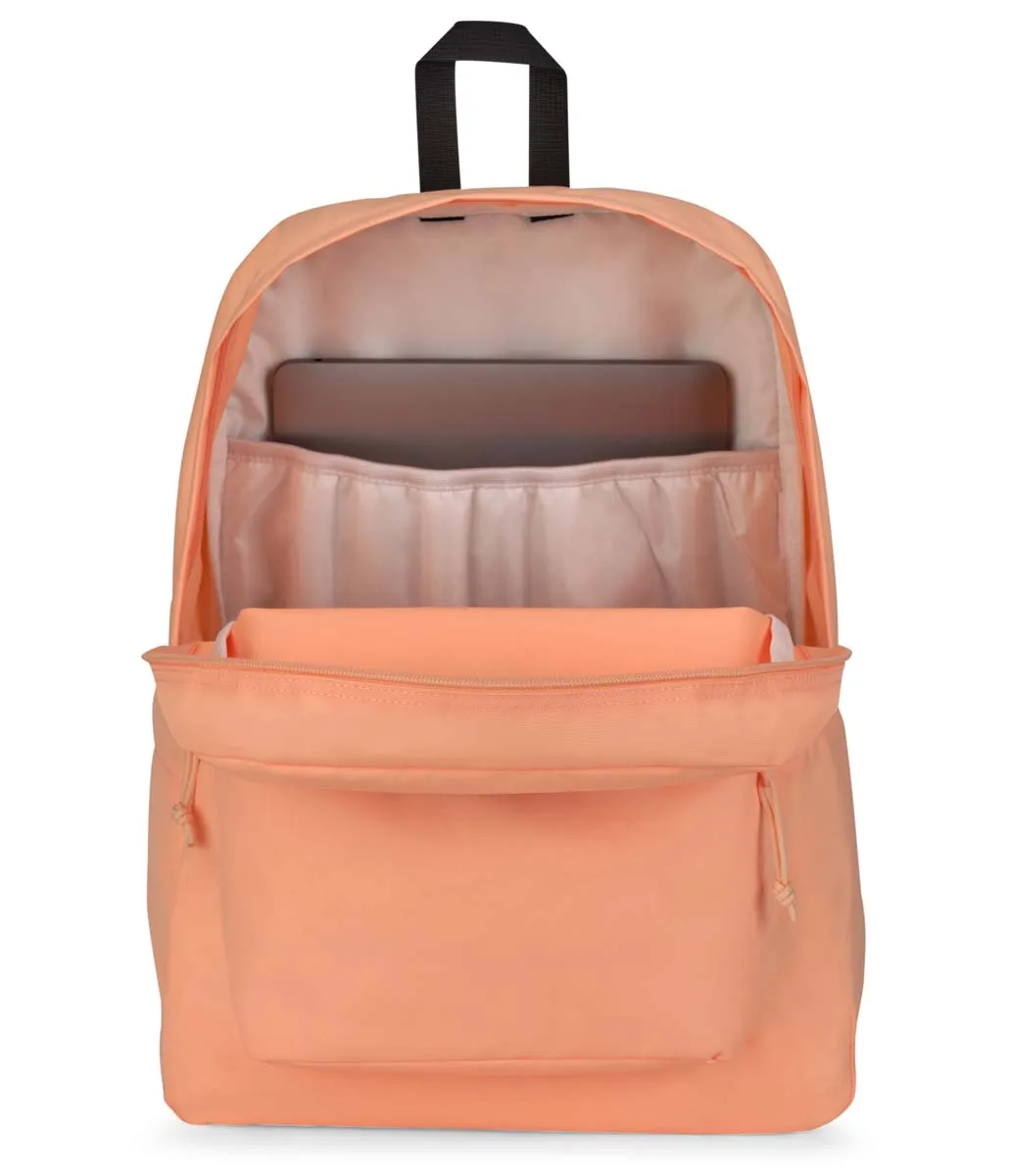 JanSport SuperBreak Plus Backpack - Peach Neon