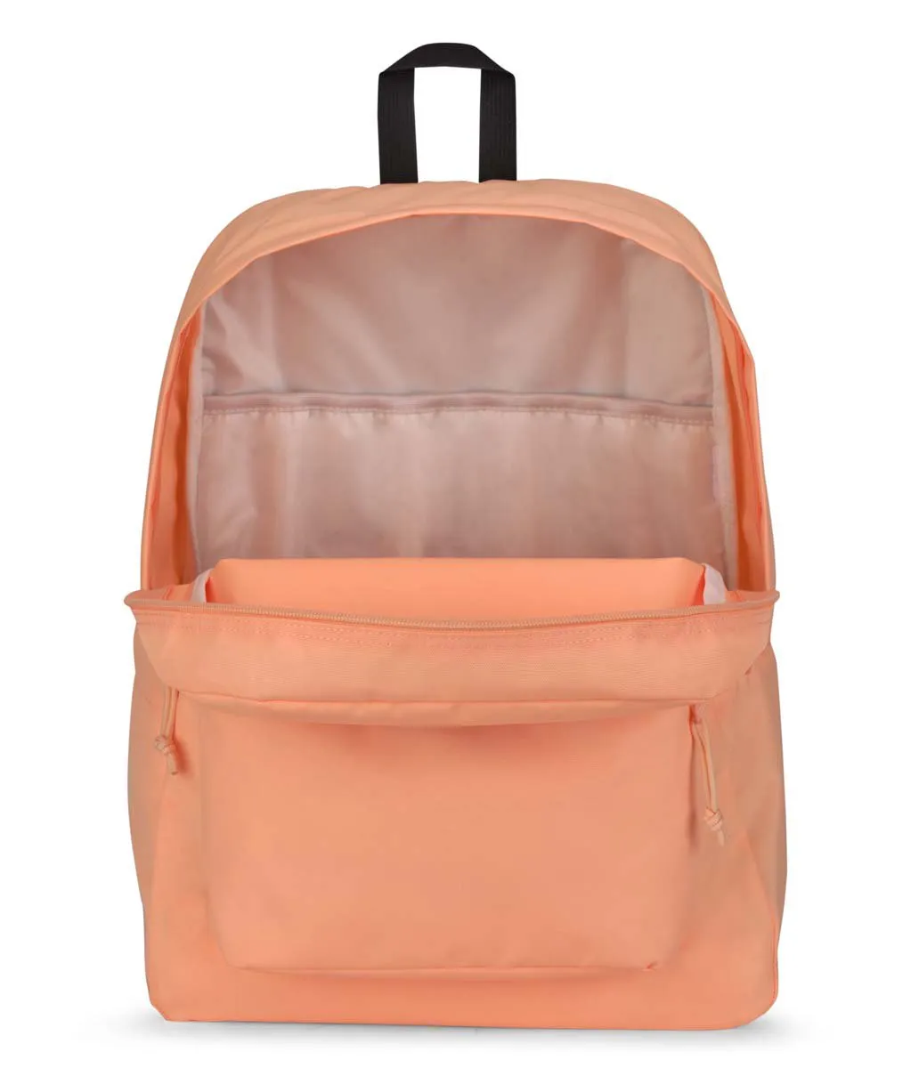 JanSport SuperBreak Plus Backpack - Peach Neon