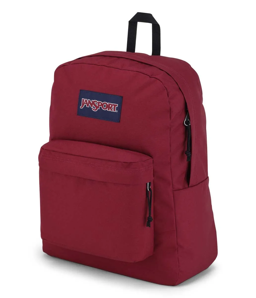 JanSport SuperBreak Plus Backpack - Russett Red