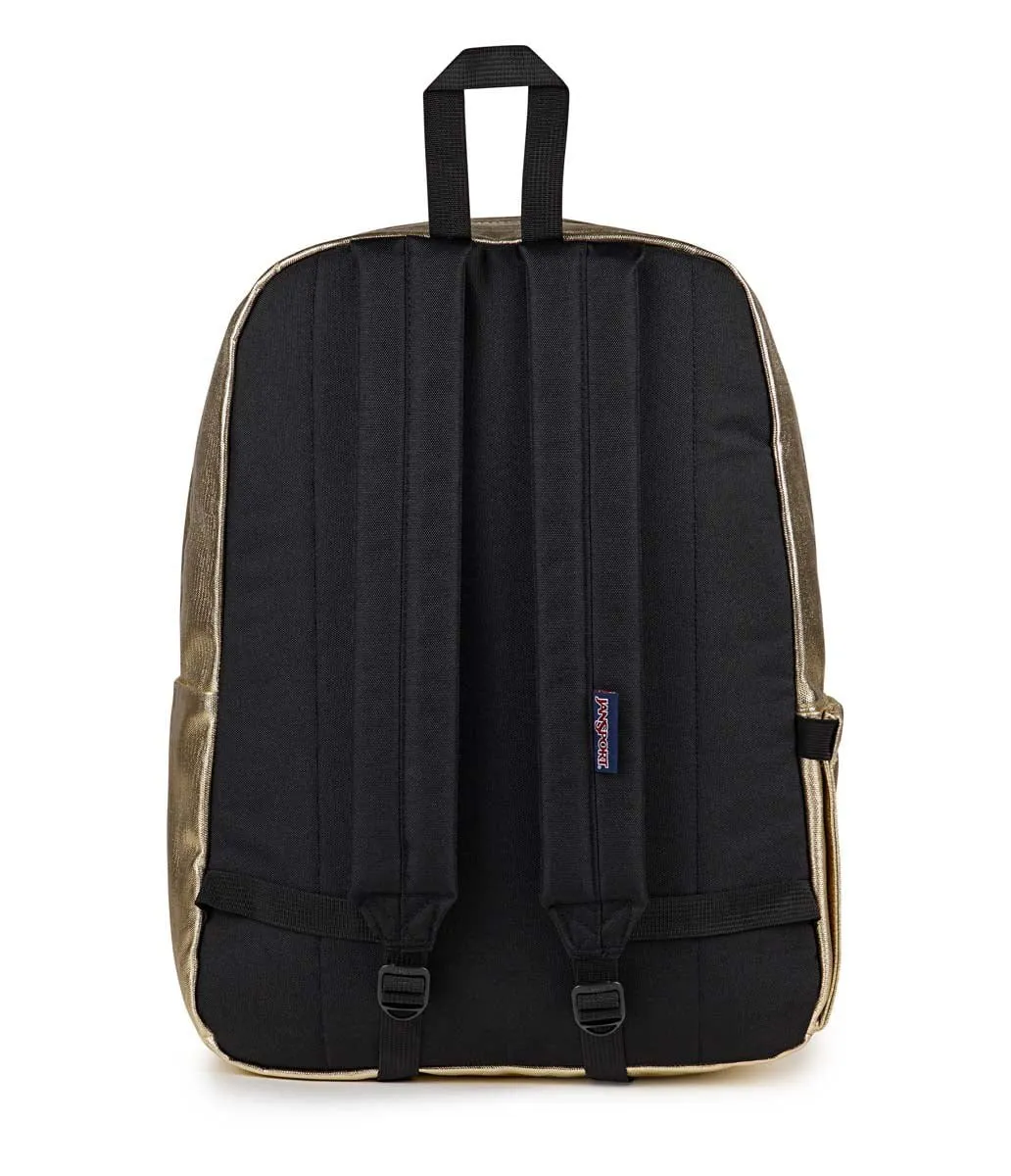 JanSport SuperBreak Plus FX Backpack - Surreal Shine Gold