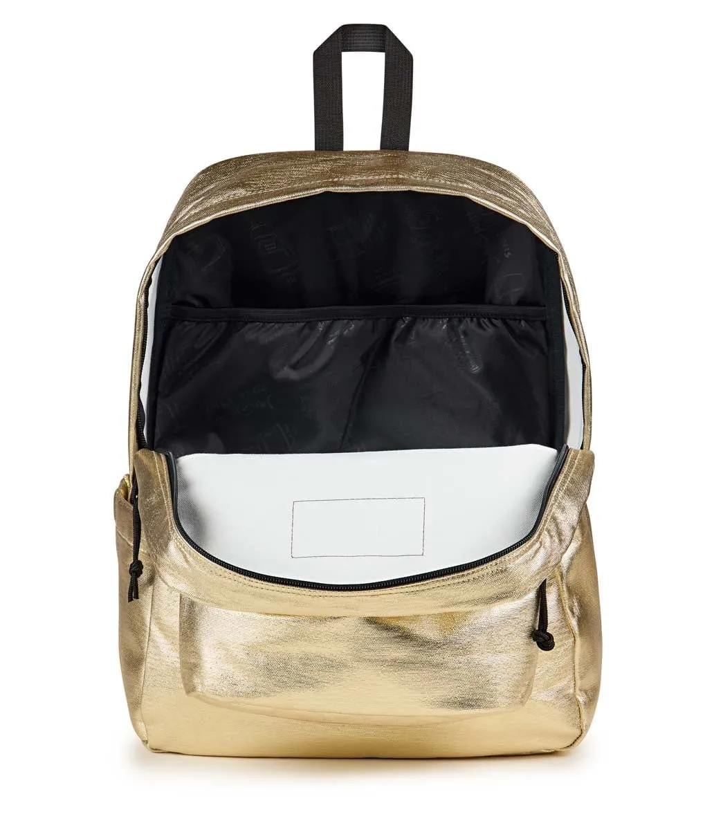 JanSport SuperBreak Plus FX Backpack - Surreal Shine Gold