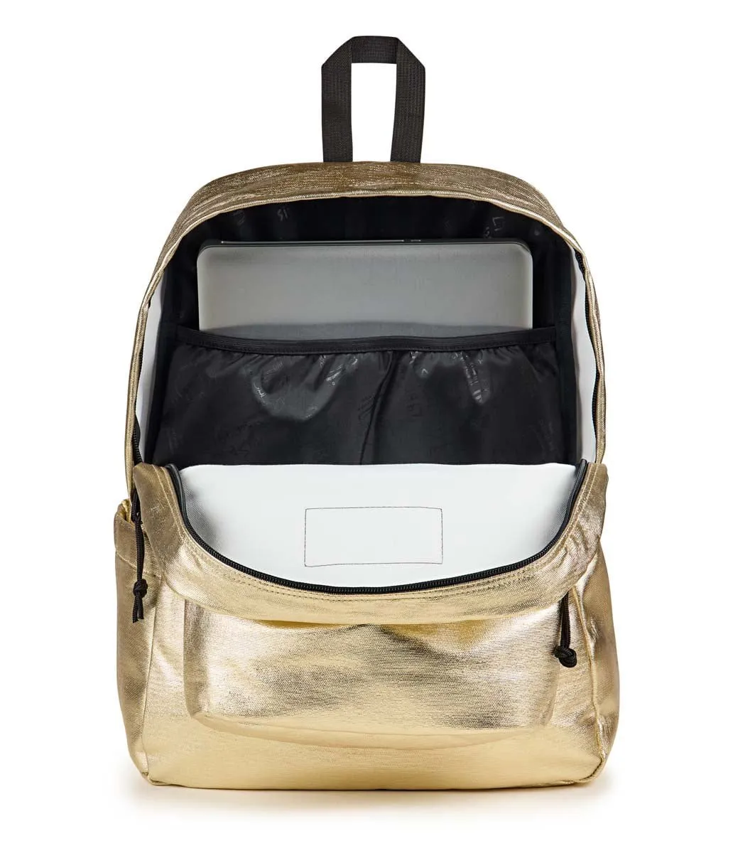 JanSport SuperBreak Plus FX Backpack - Surreal Shine Gold