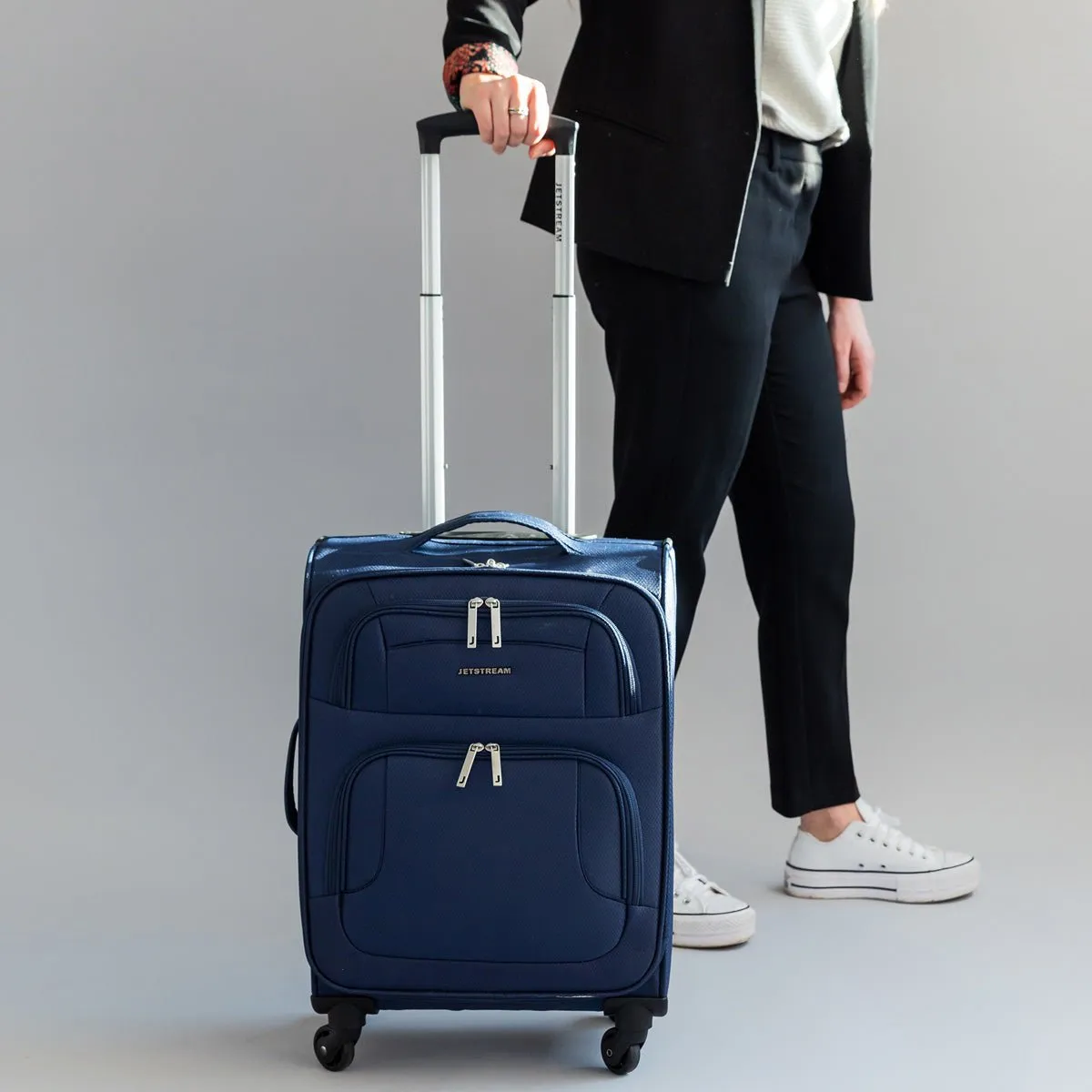 Jetstream 20 Inch Lightweight Spinner Luggage Carry-On Luggage