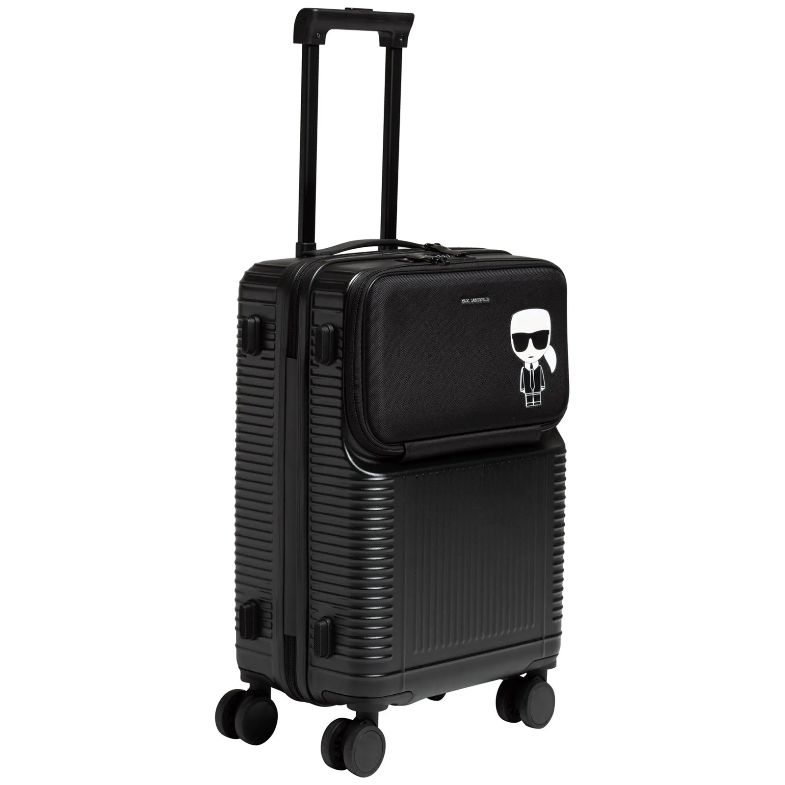 Karl Lagerfeld K/ikonik Detailed Suitcase