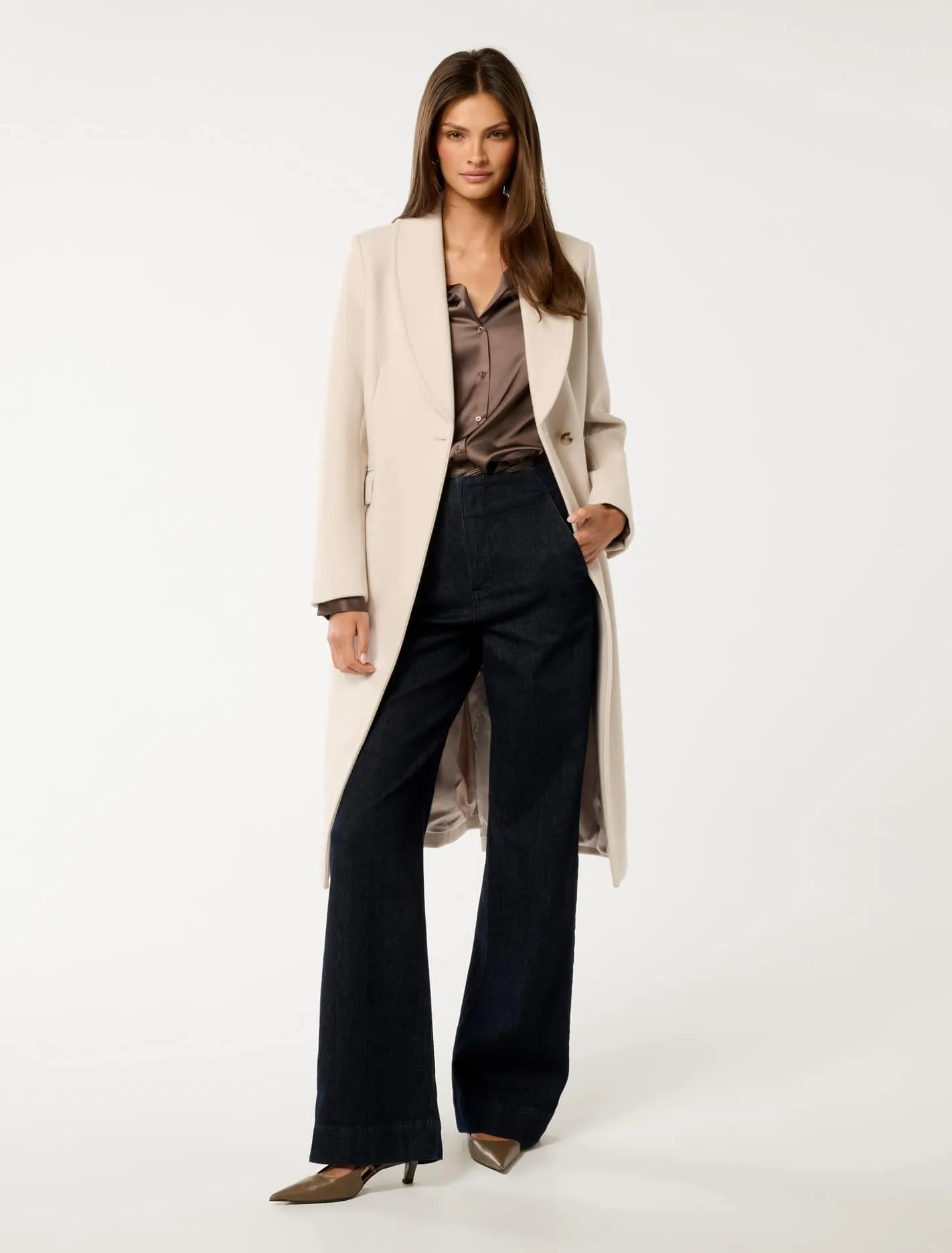 Kristen Shawl Collar Coat