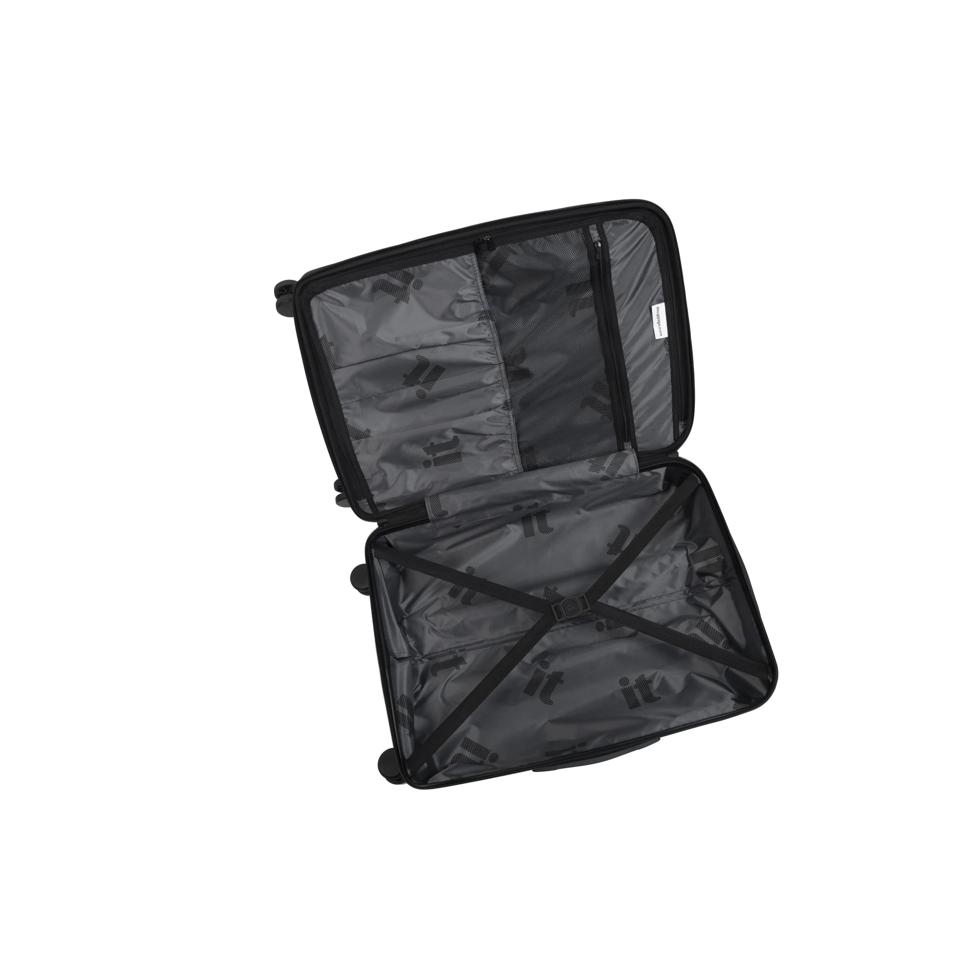 Legion 21" Hardside Carry-On 8 Wheel Expandable Spinner (Silver)
