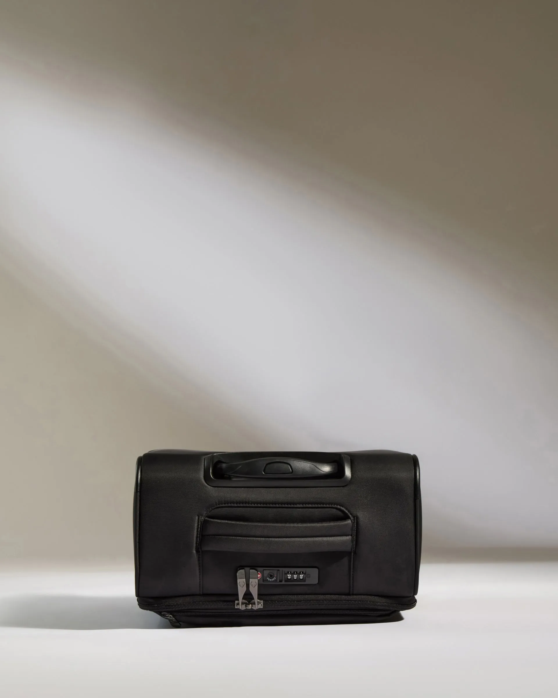 Lightest Carry-on Luggage in Black - Soft Stripe