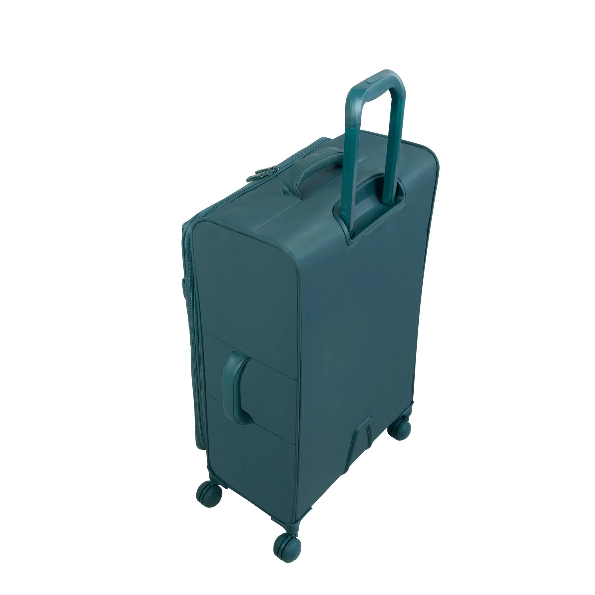 Lustrous 22" Softside Carry-On 8 Wheel Spinner (Harbour Blue)