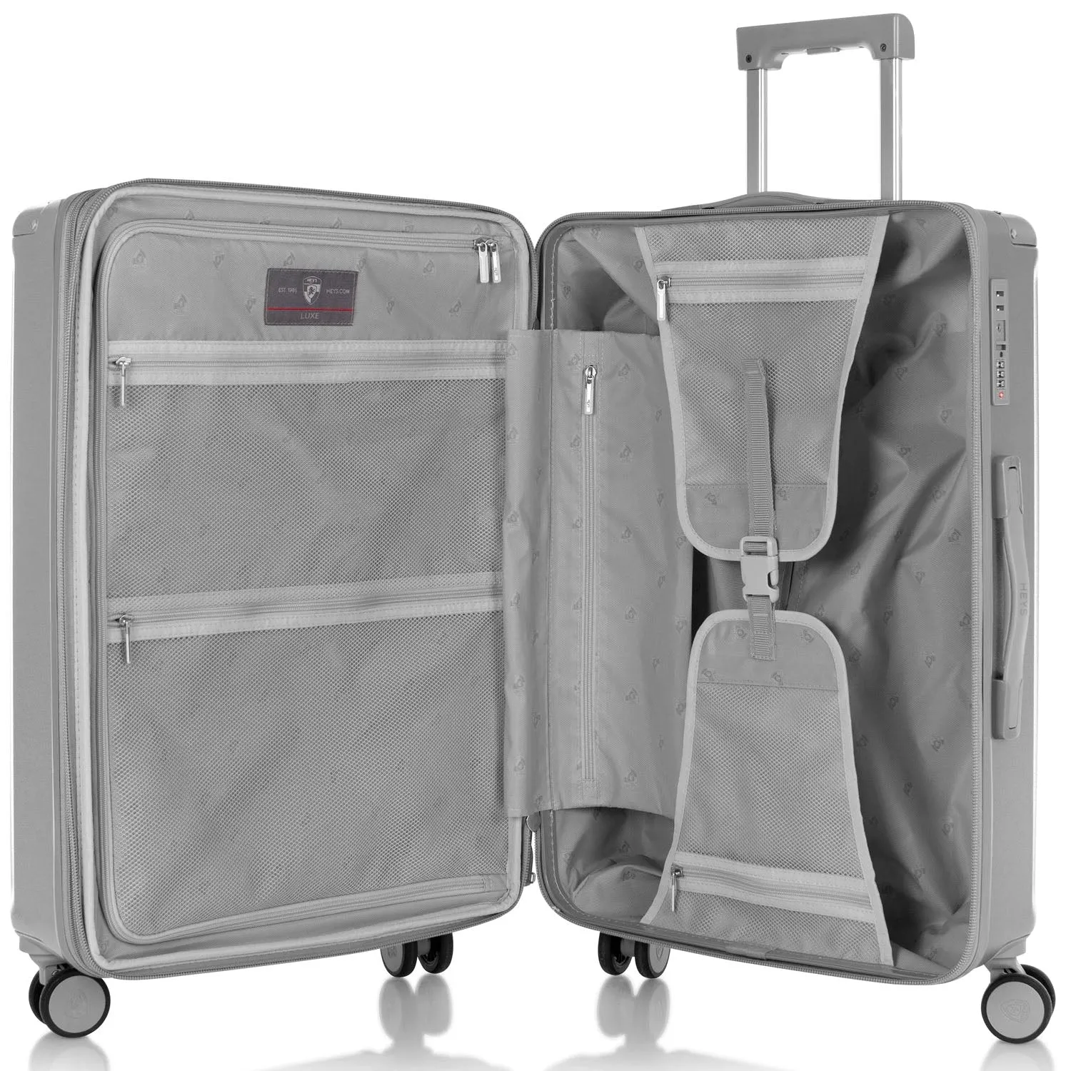 Luxe Hardside 26" Medium Checked Luggage