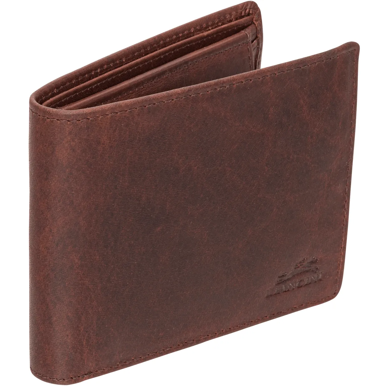 Mancini BUFFALO RFID Secure Wallet with Coin Pocket