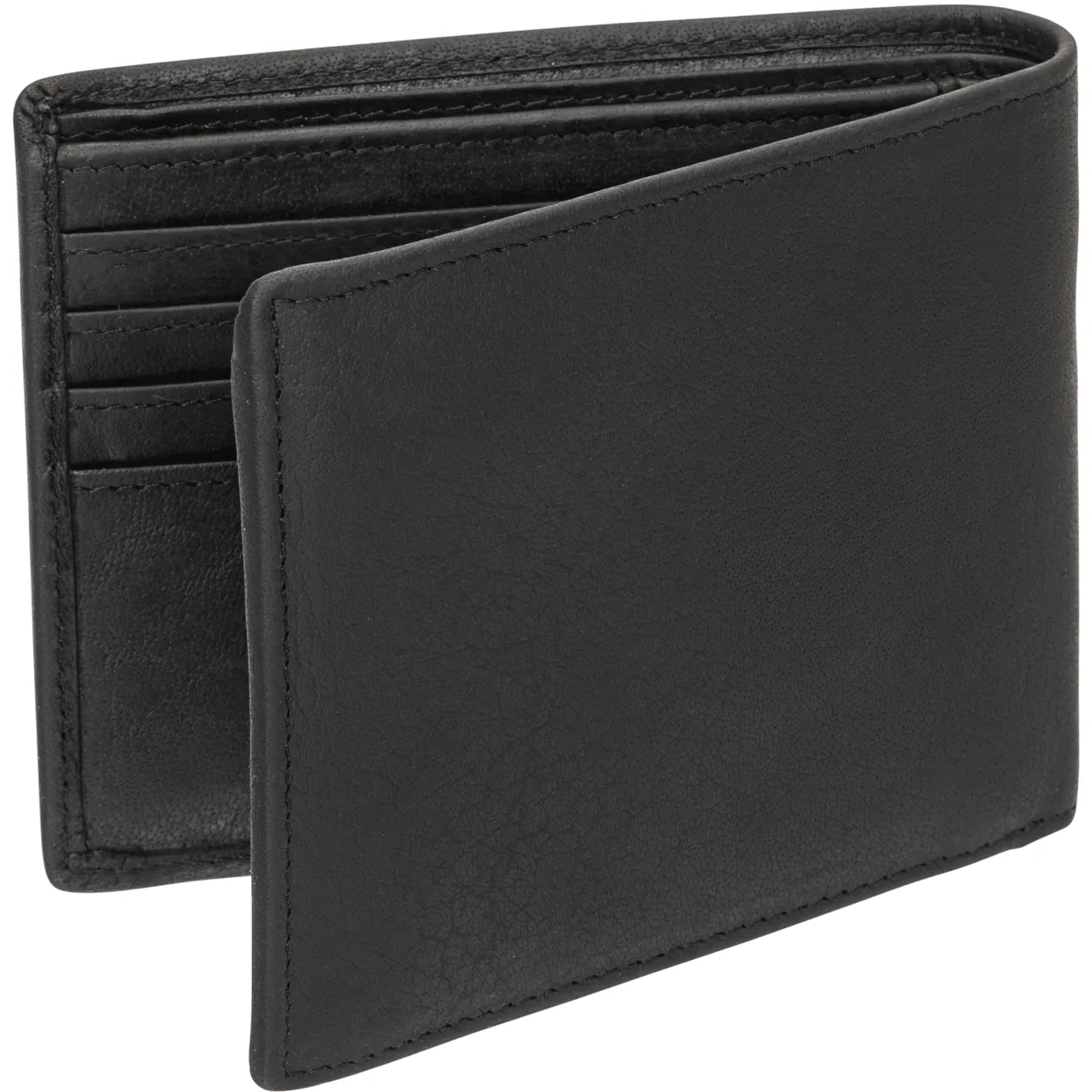Mancini BUFFALO RFID Secure Wallet with Coin Pocket