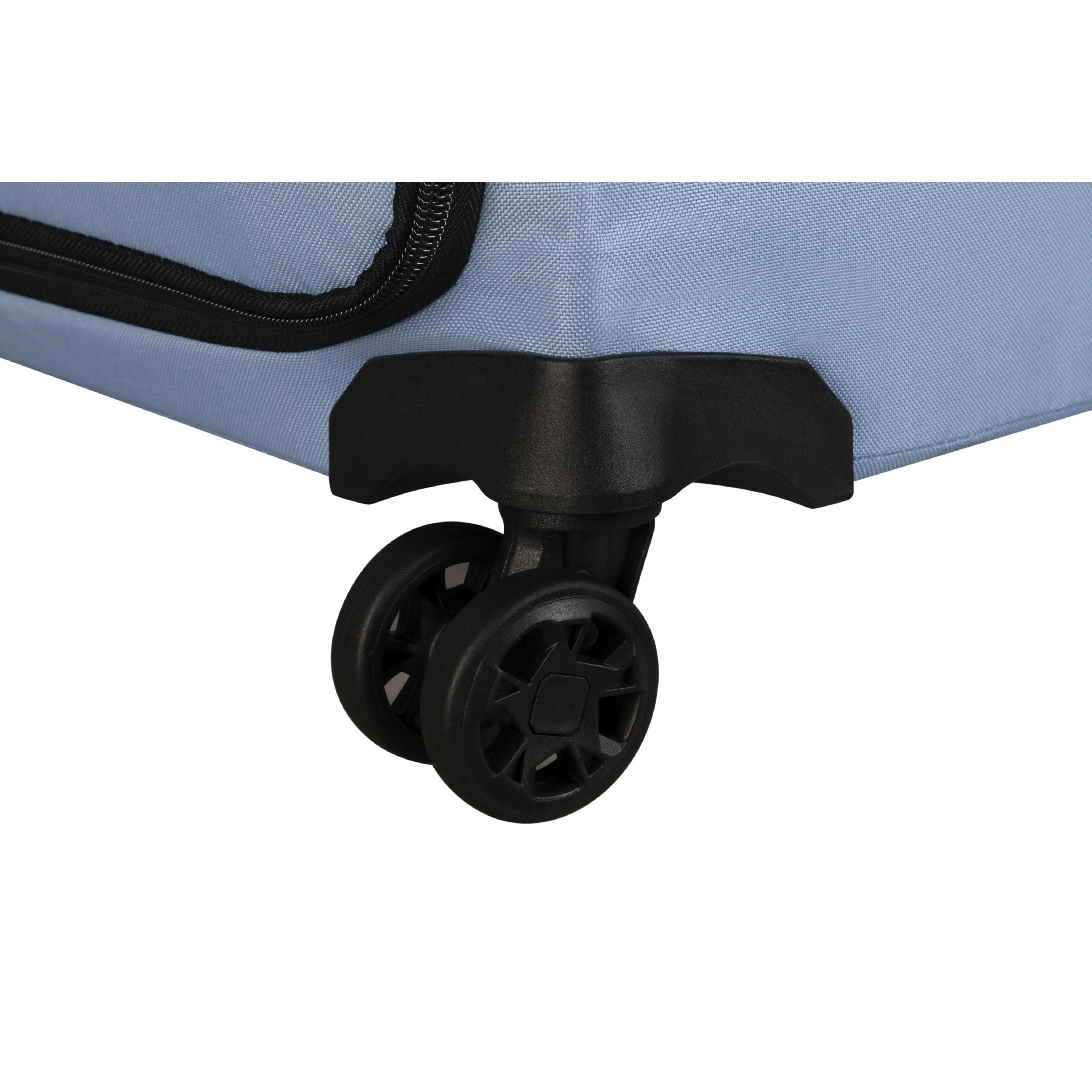 MaXpace 27" Softside UltraLight Checked Spinner (Placid Blue)