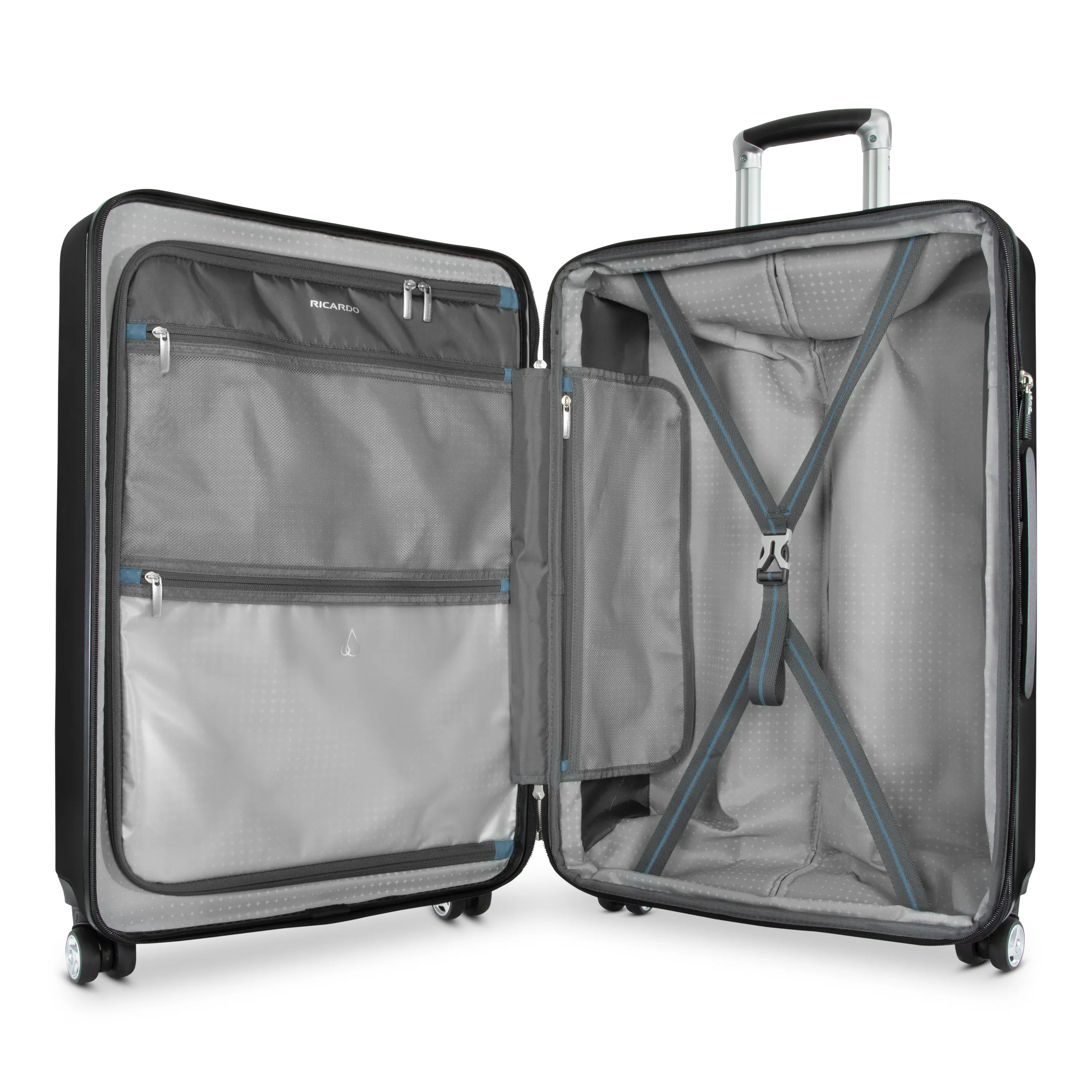 Melrose Hardside Medium Checked Spinner Luggage