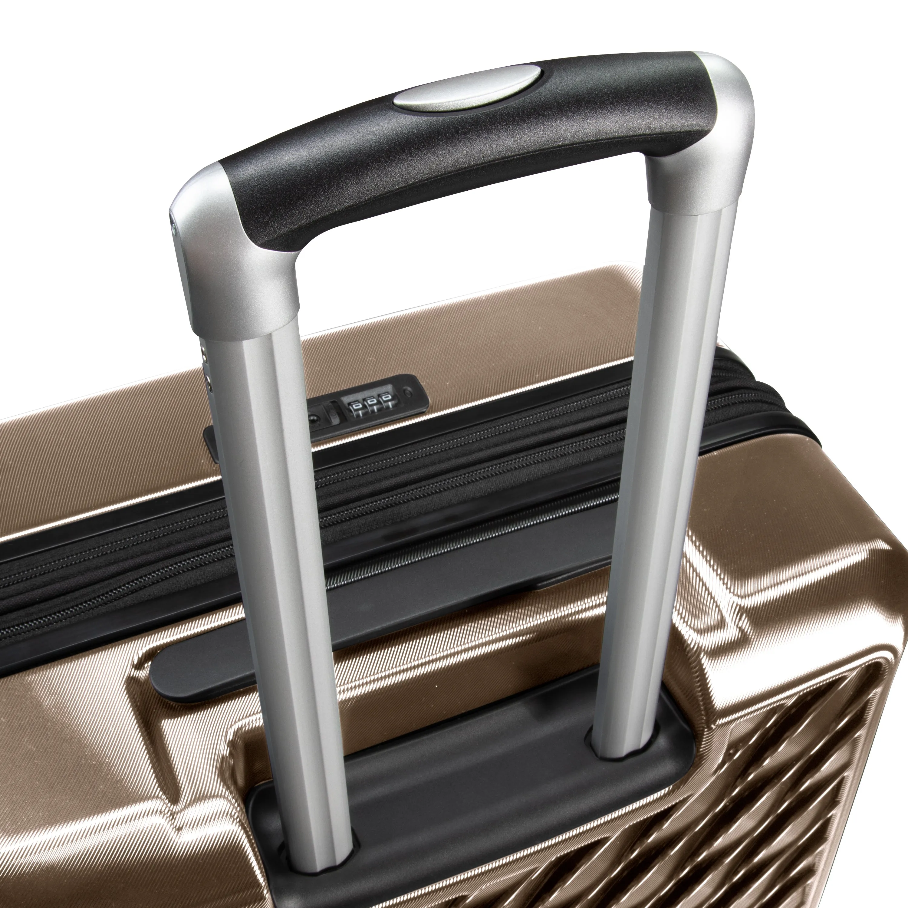Melrose Hardside Medium Checked Spinner Luggage