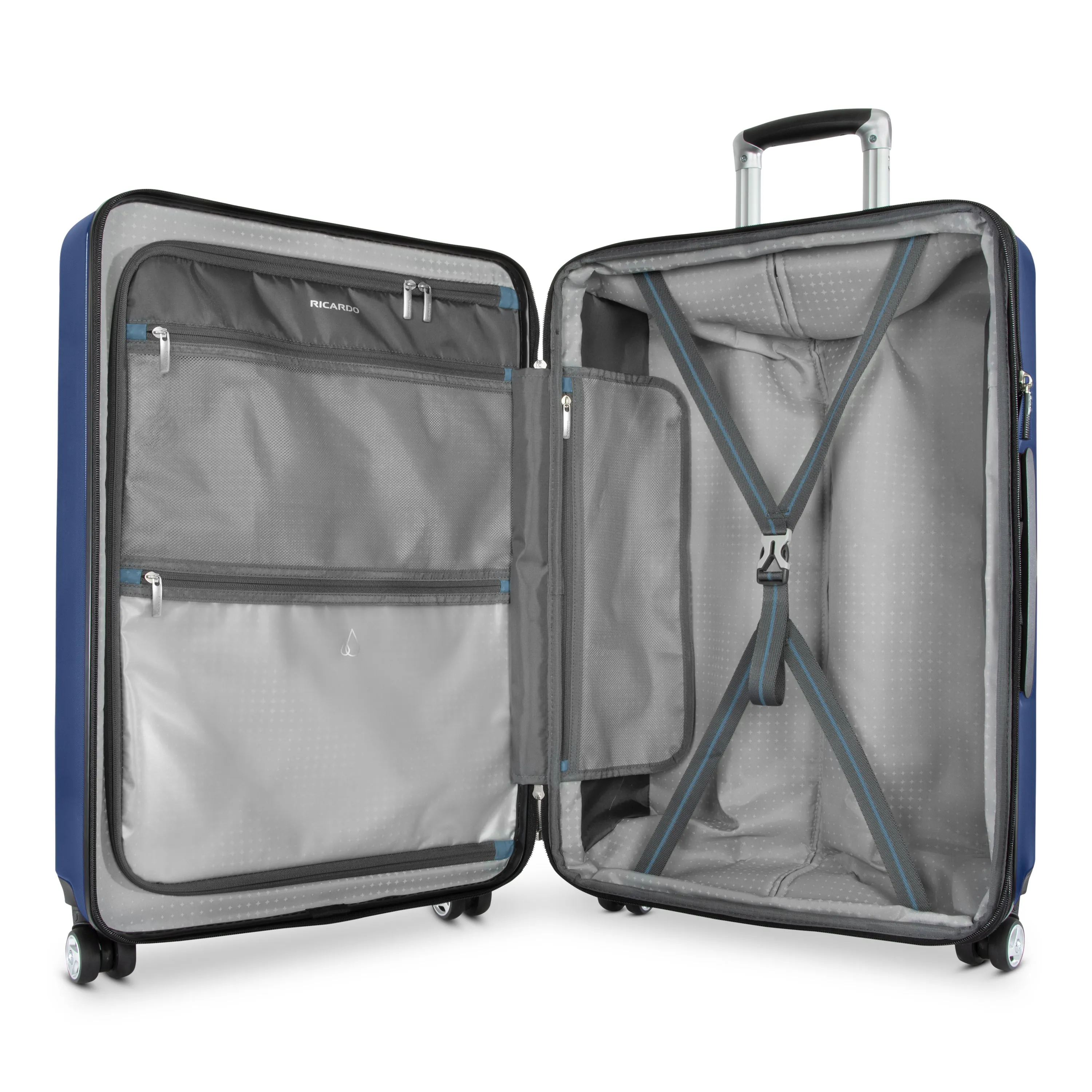 Melrose Hardside Medium Checked Spinner Luggage