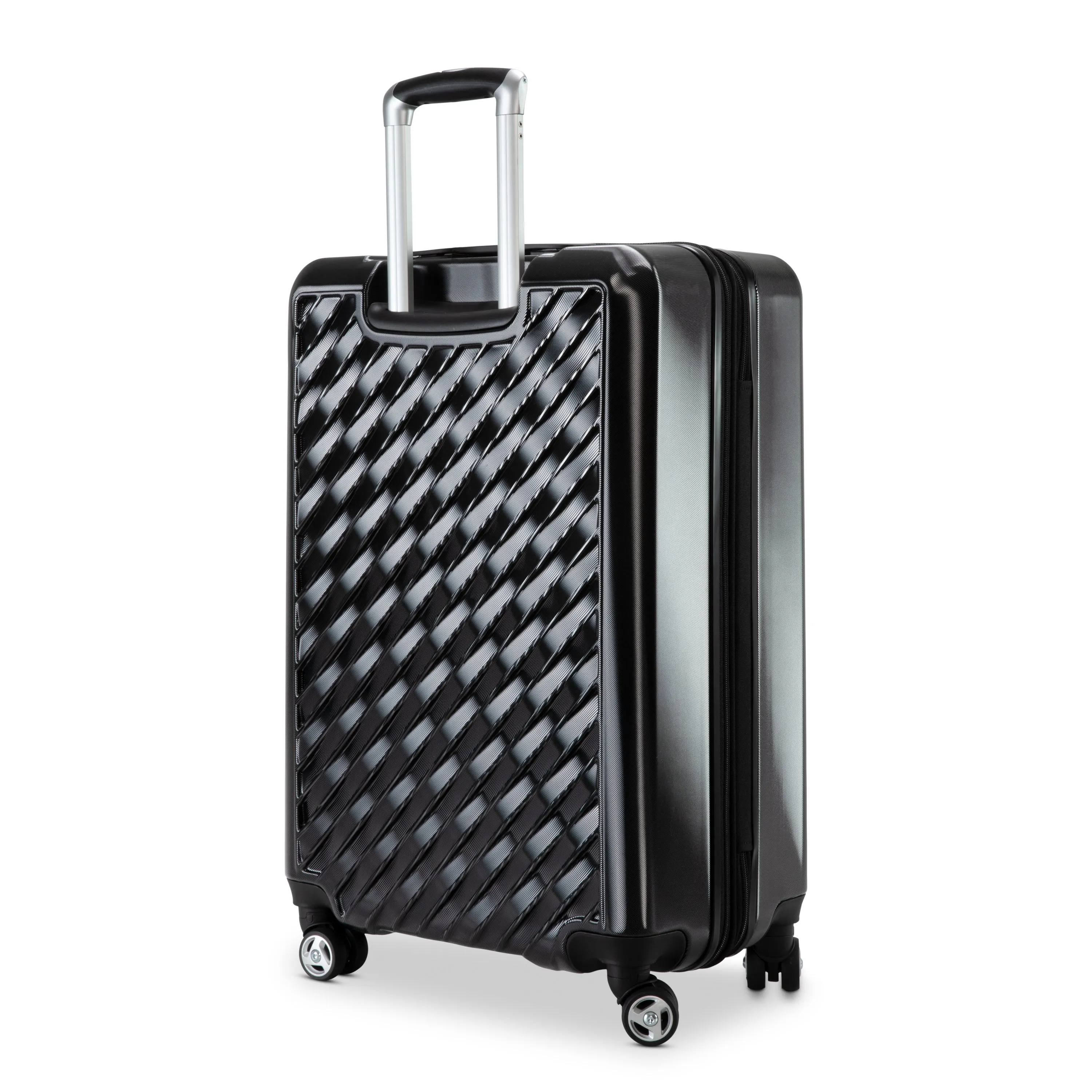 Melrose Hardside Medium Checked Spinner Luggage