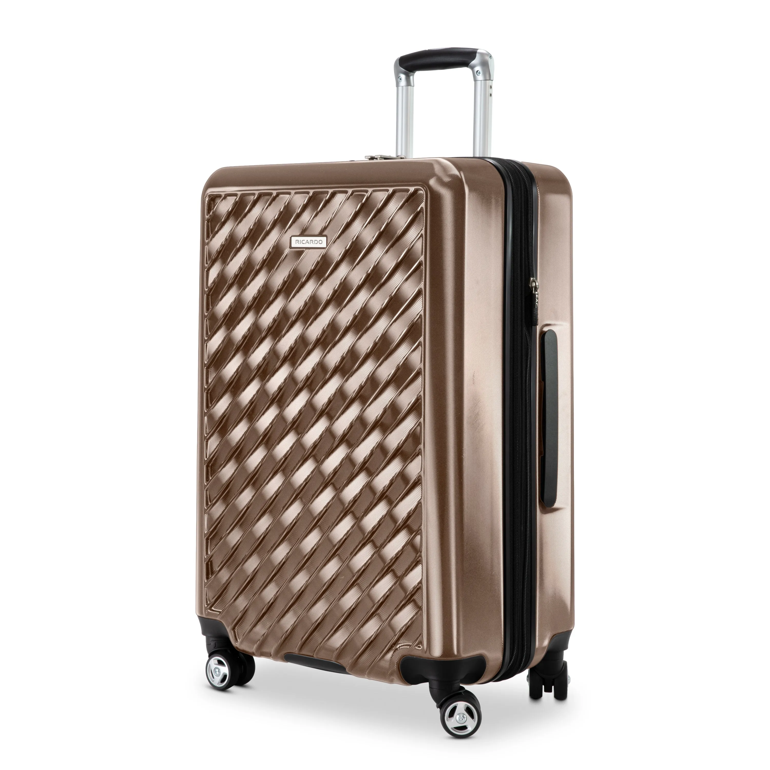 Melrose Hardside Medium Checked Spinner Luggage