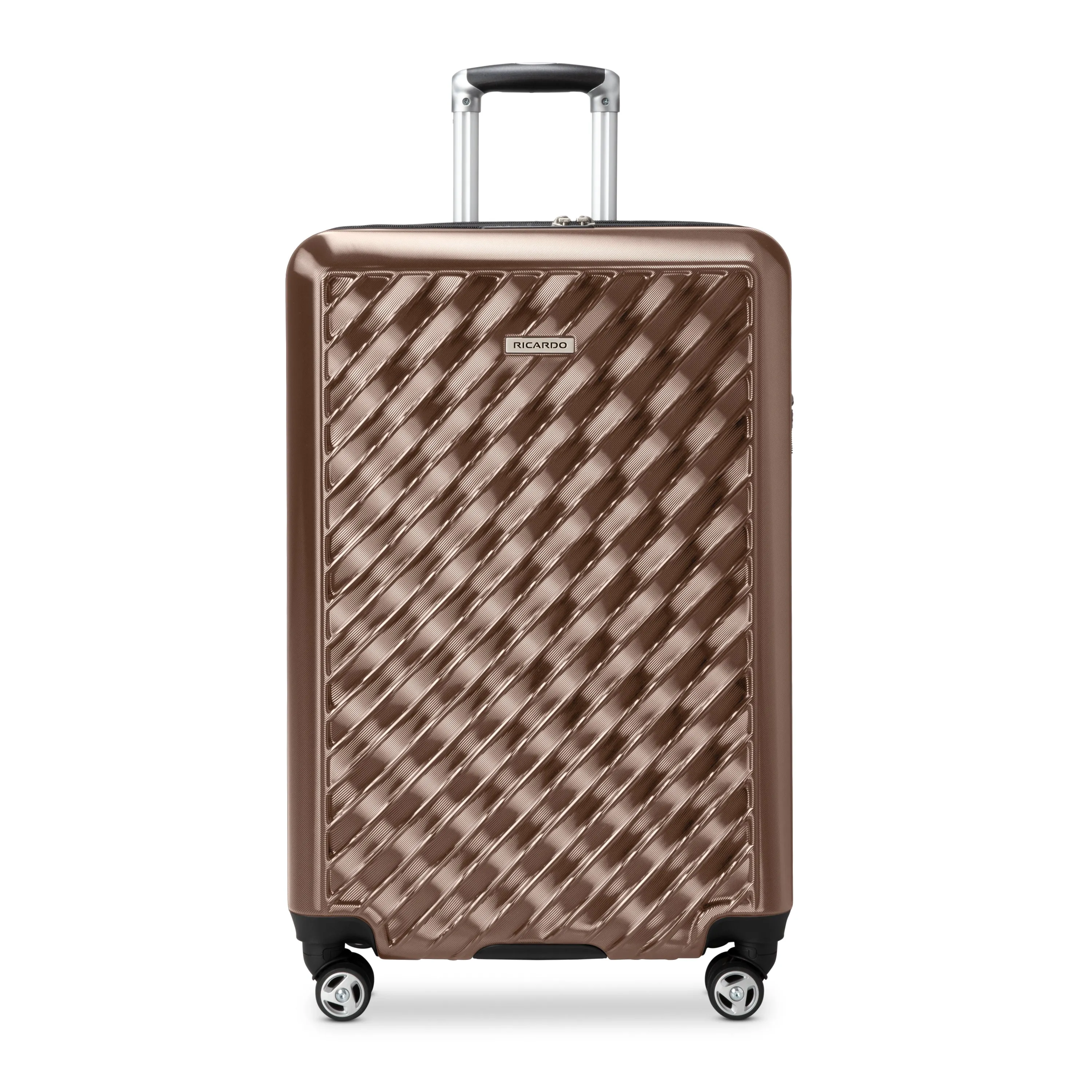 Melrose Hardside Medium Checked Spinner Luggage