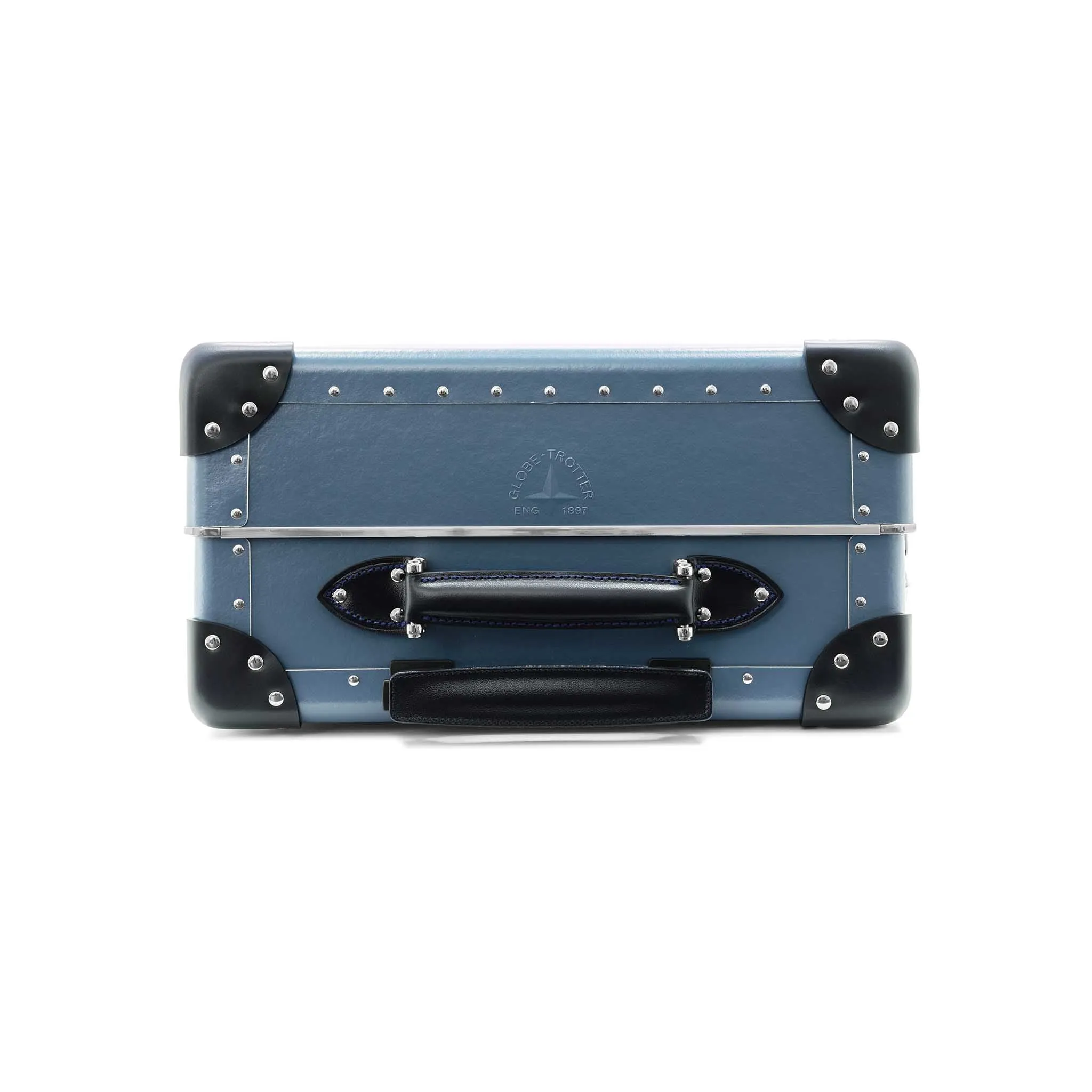 Metropolis · Carry-On - 4 Wheels | Fog Blue/Navy/Chrome