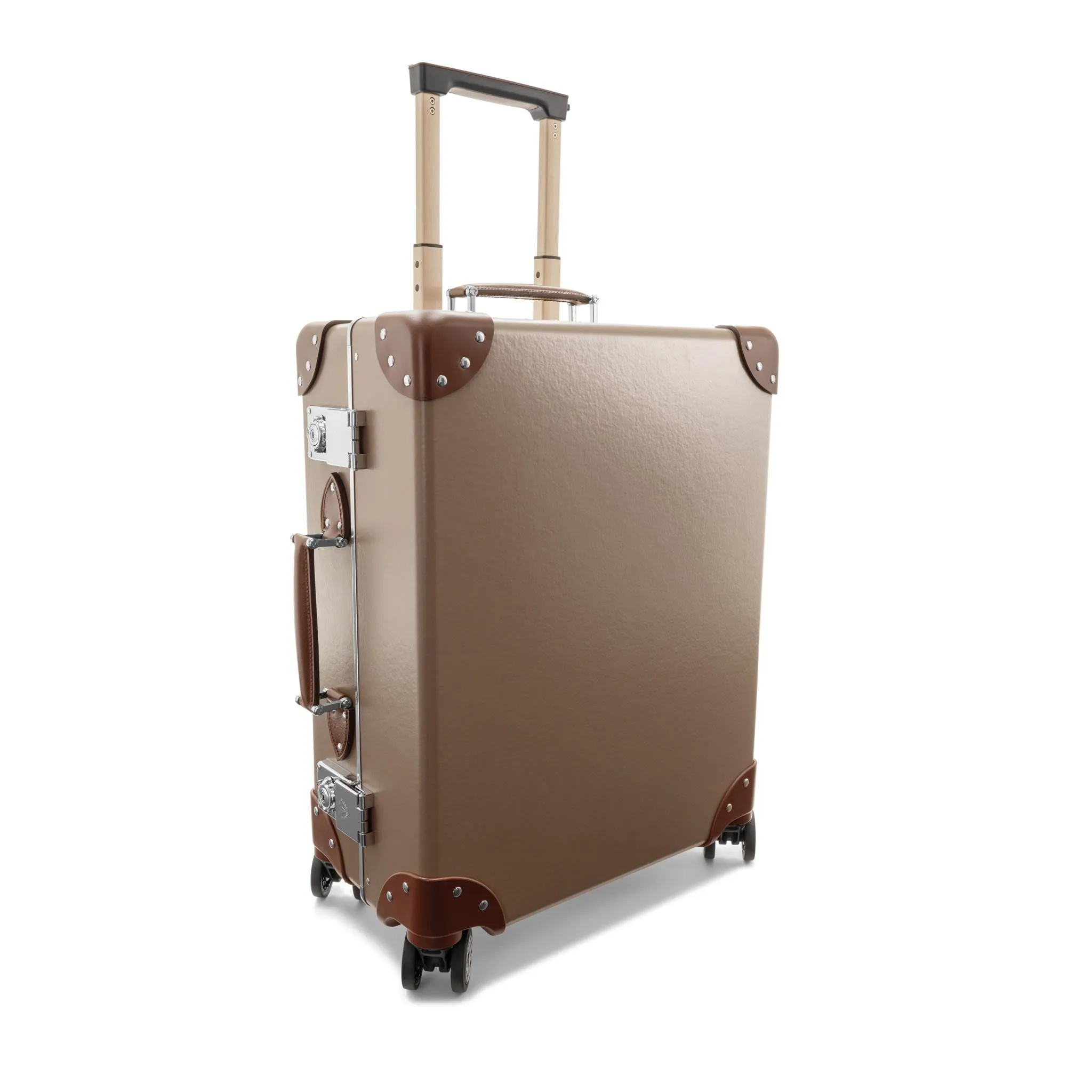 Metropolis · Carry-On - 4 Wheels | Noble Brown/Brown/Chrome