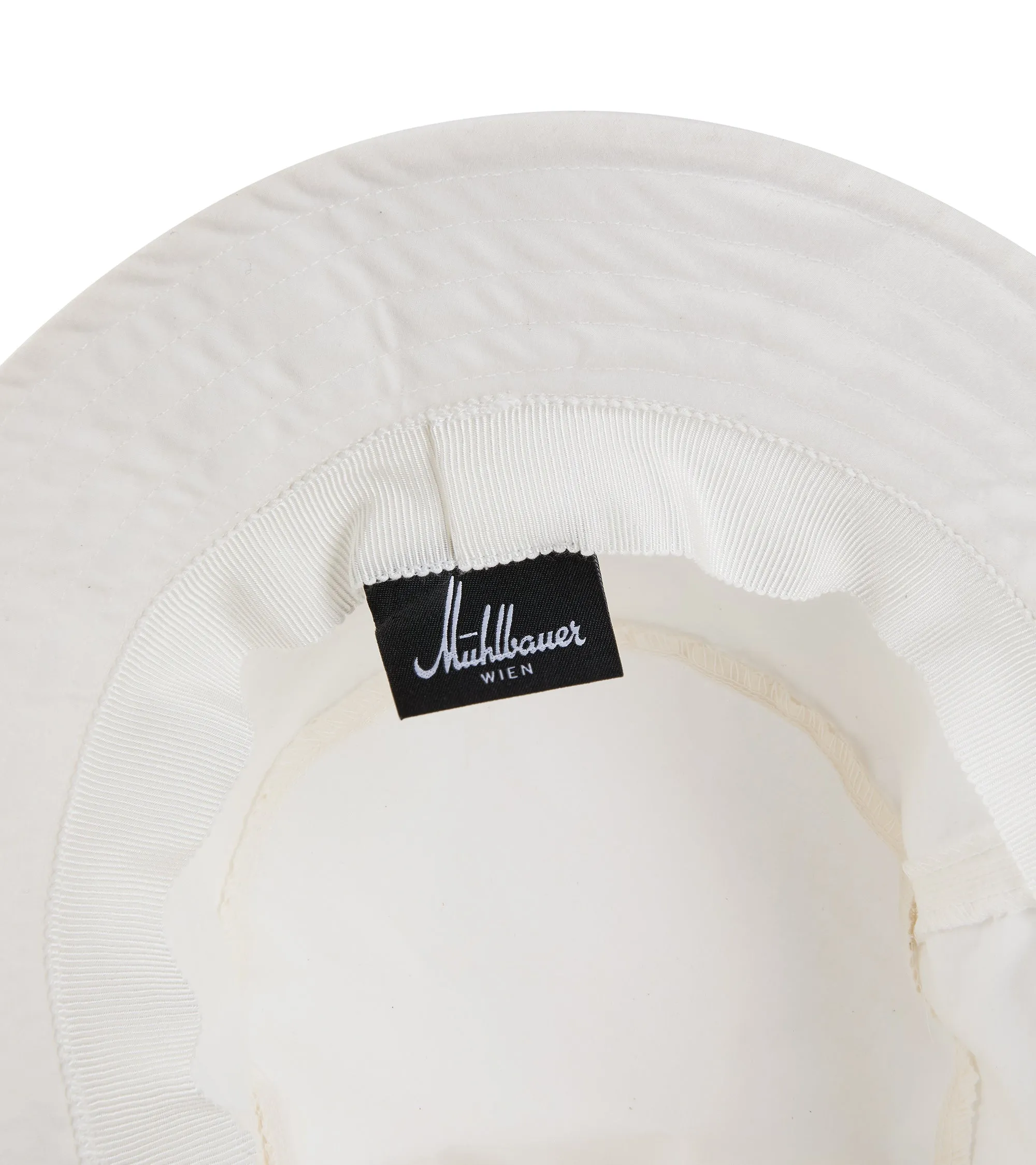 Mühlbauer Walter Light Cotton Bucket Hat: Natural