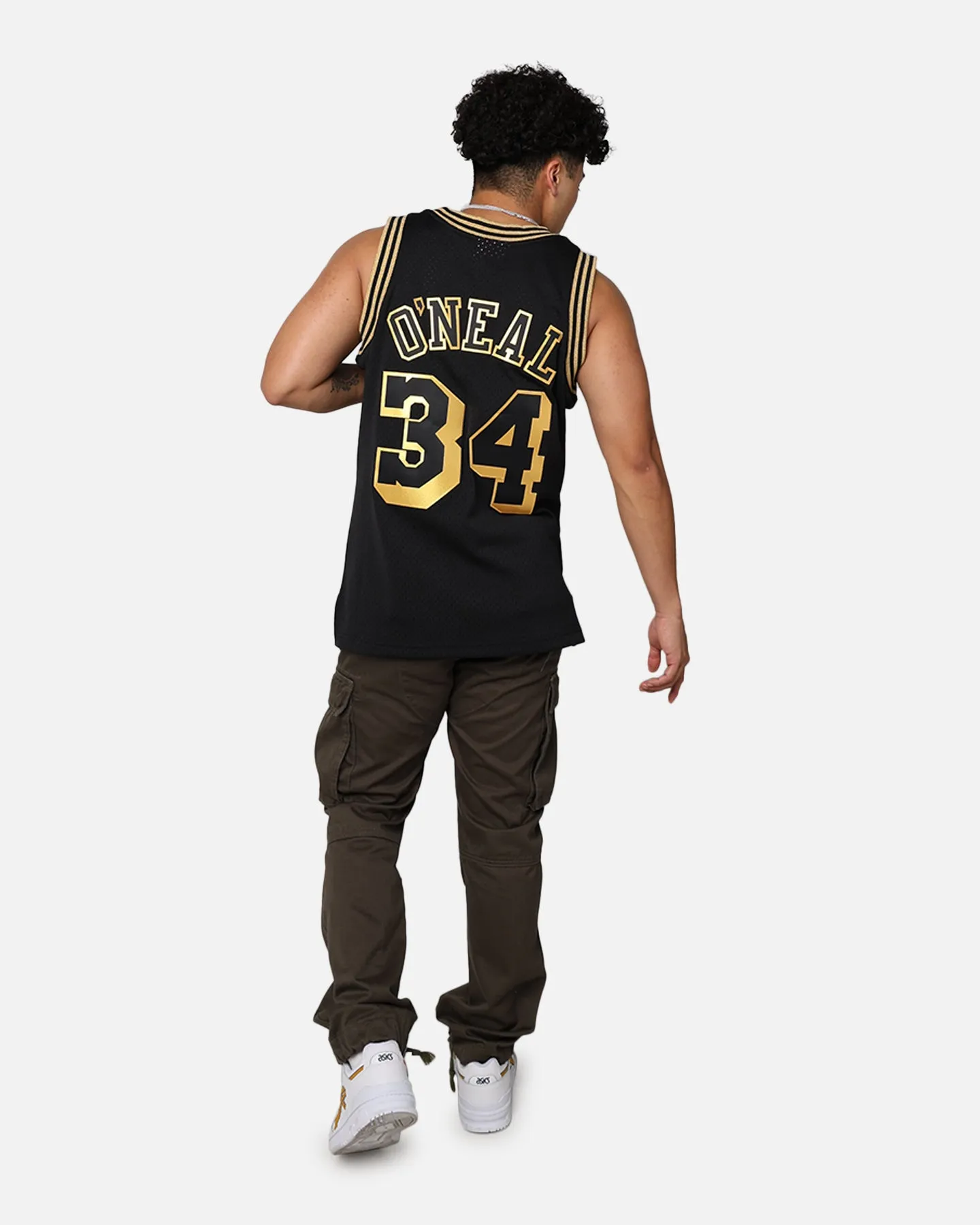 Mitchell & Ness Los Angeles Lakers Shaquille O'Neal '96-97 Swingman Jersey Black/Gold