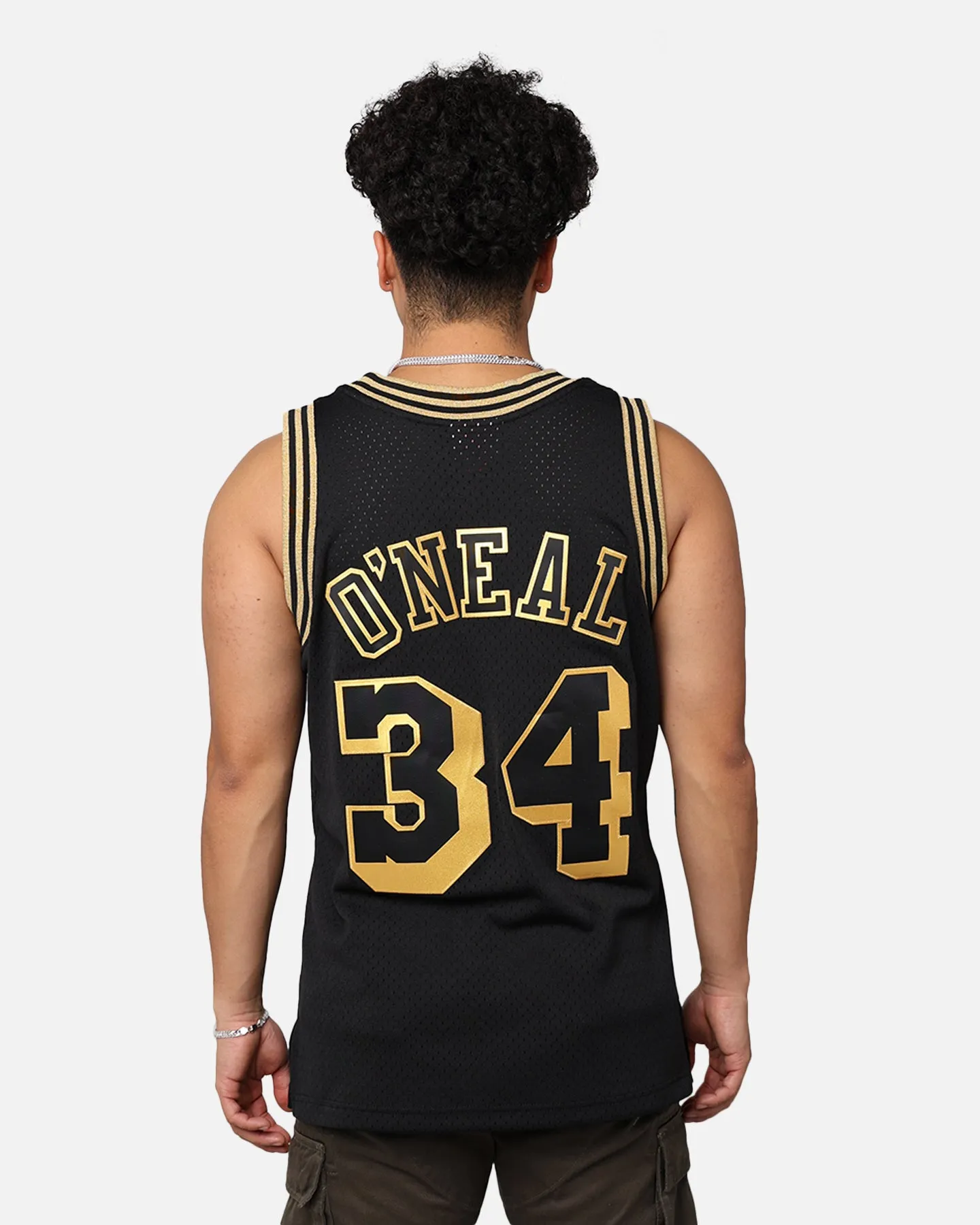 Mitchell & Ness Los Angeles Lakers Shaquille O'Neal '96-97 Swingman Jersey Black/Gold
