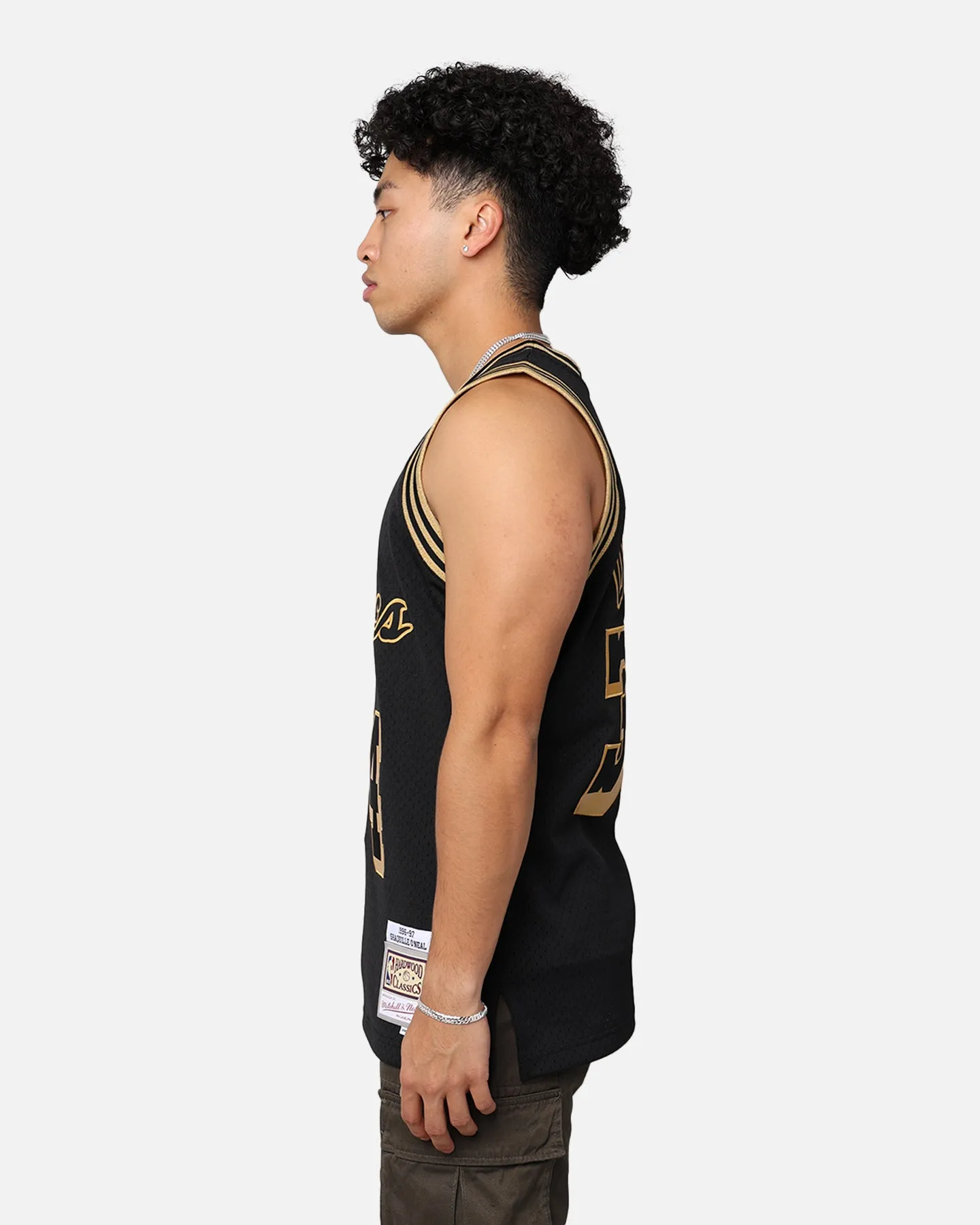 Mitchell & Ness Los Angeles Lakers Shaquille O'Neal '96-97 Swingman Jersey Black/Gold