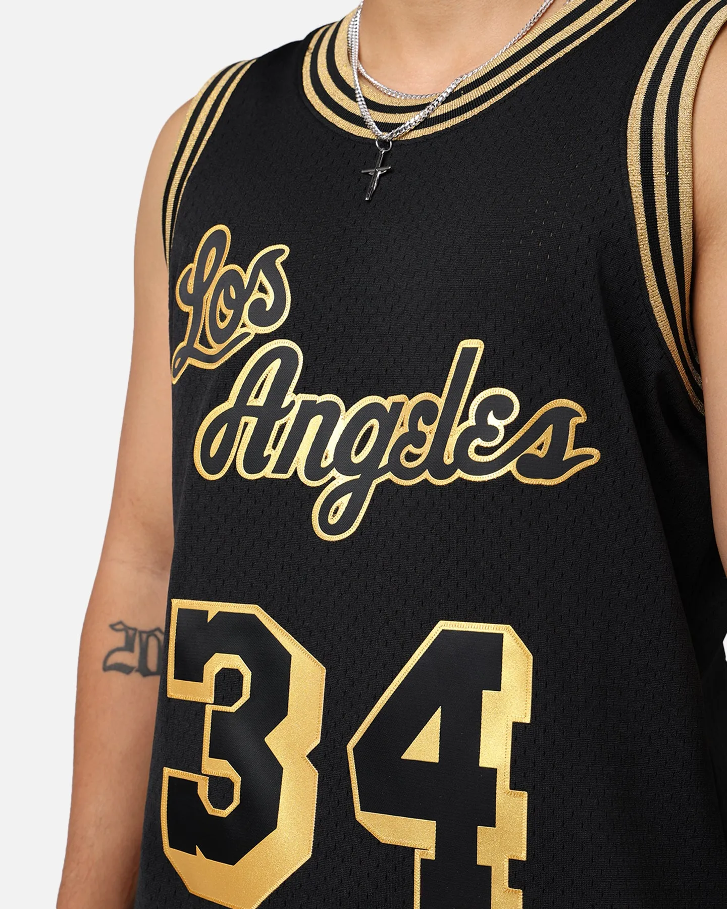 Mitchell & Ness Los Angeles Lakers Shaquille O'Neal '96-97 Swingman Jersey Black/Gold