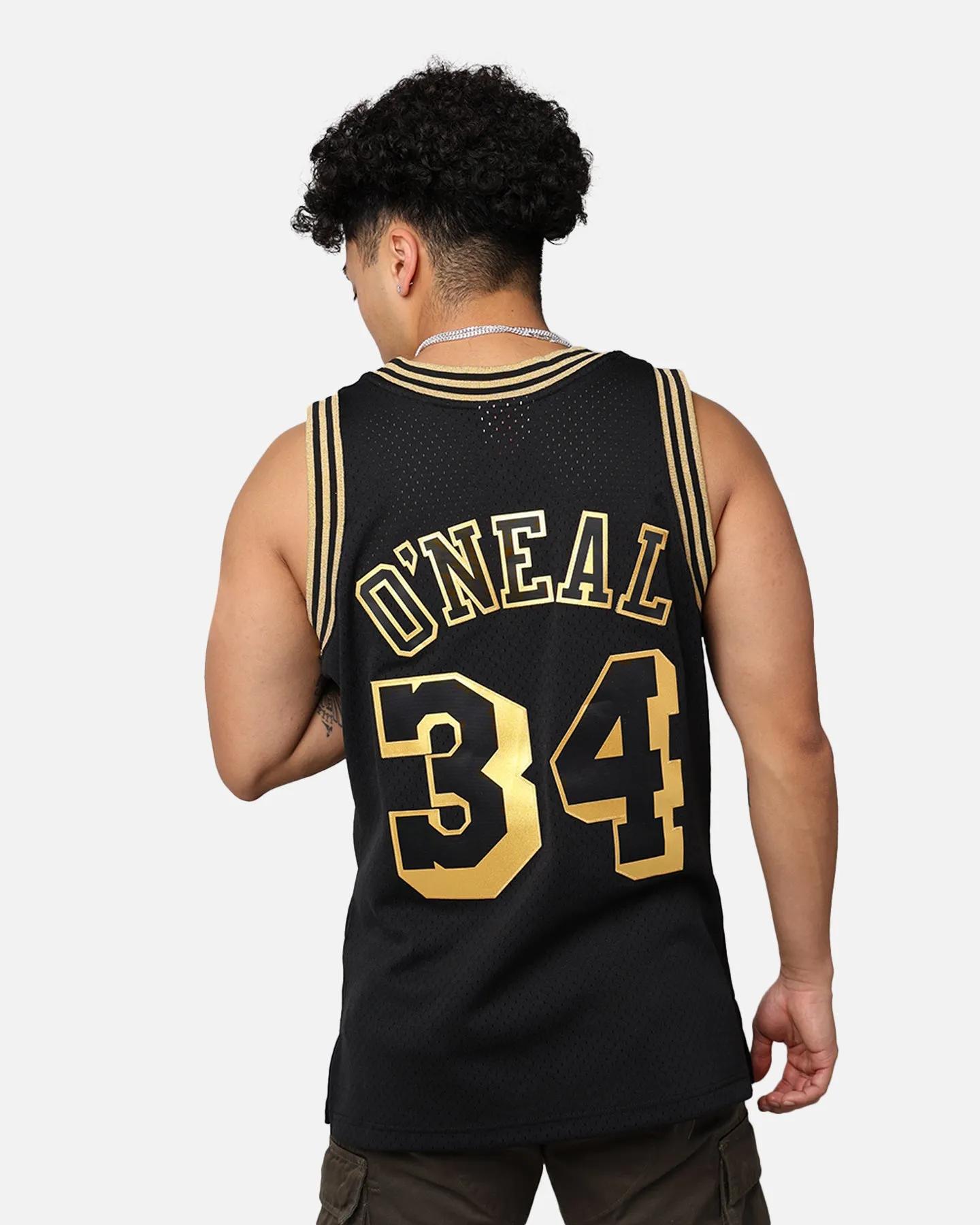 Mitchell & Ness Los Angeles Lakers Shaquille O'Neal '96-97 Swingman Jersey Black/Gold