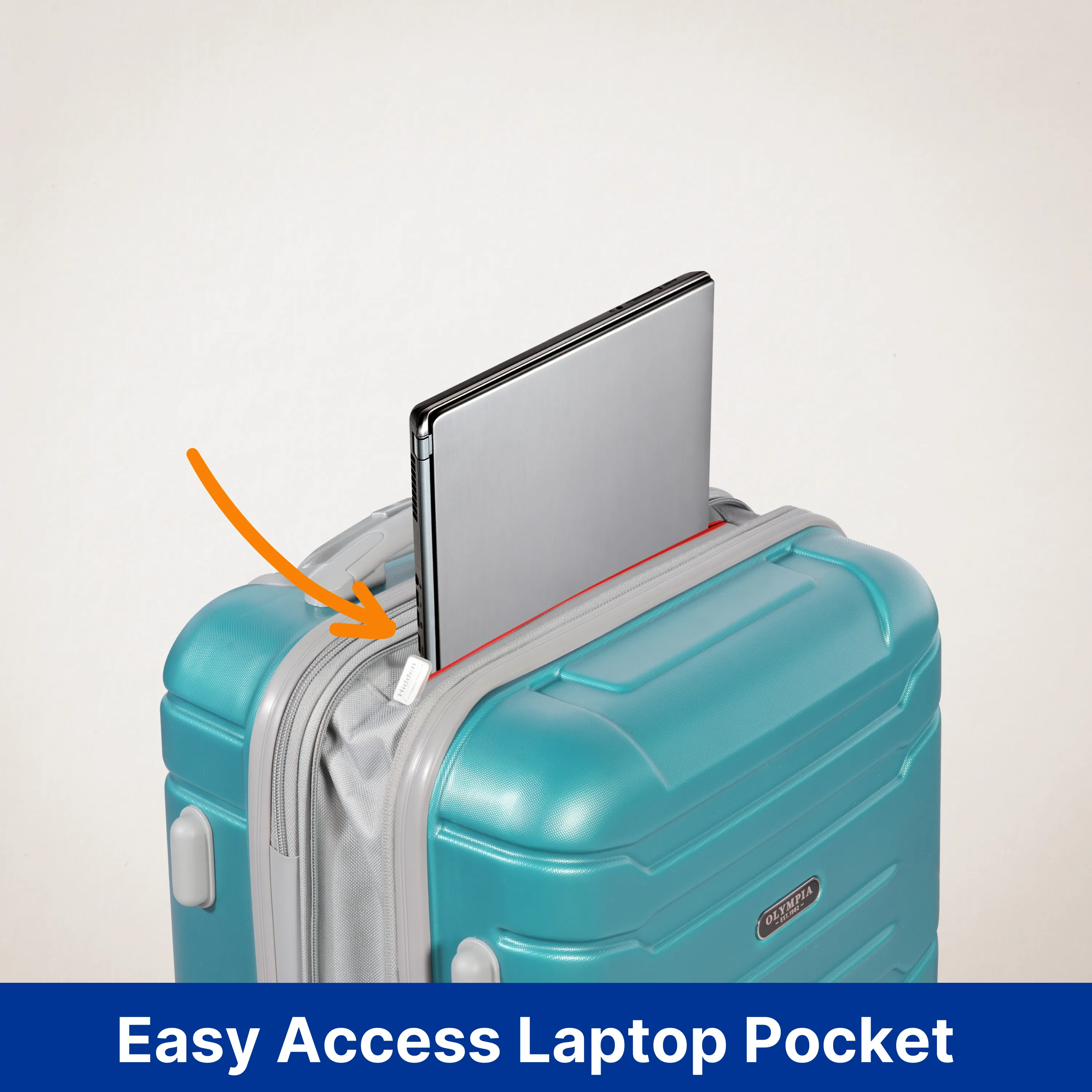 Olympia Denmark 21-Inch Lightweight Expandable Carry-On