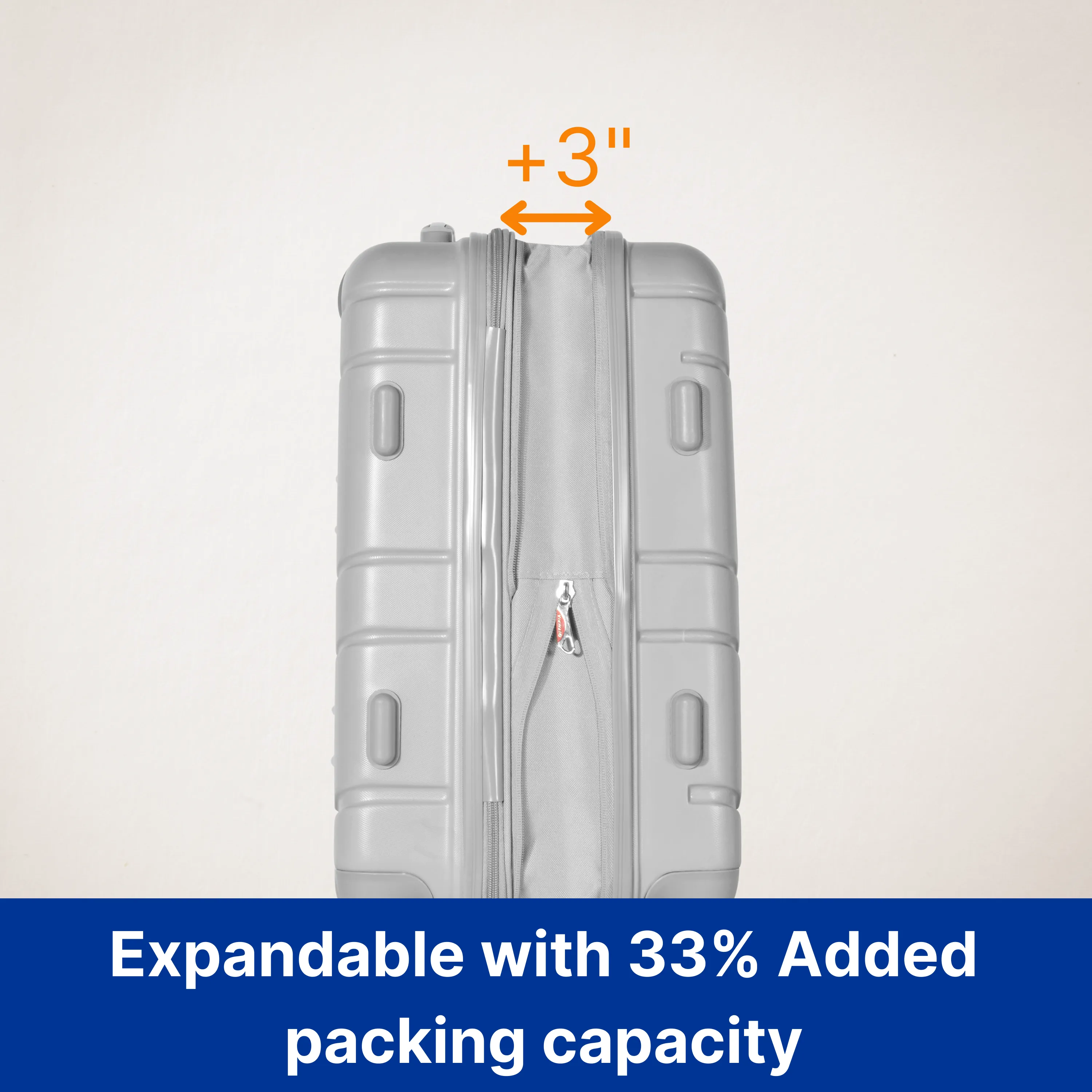 Olympia Denmark 21-Inch Lightweight Expandable Carry-On